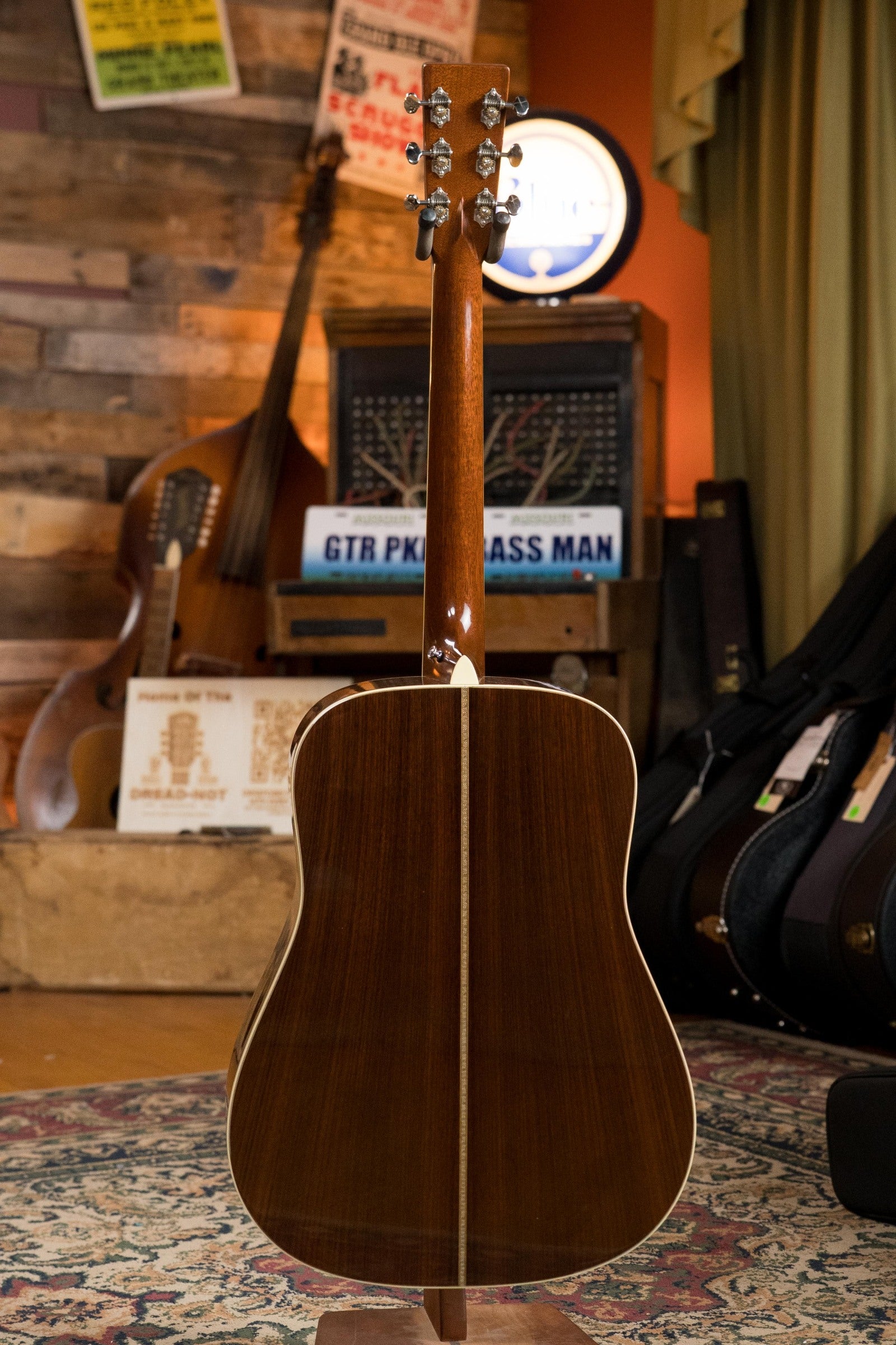 (Used) 2007 Martin D-28CW Clarence White Signature Model Adirondack/Rosewood Dreadnought Acoustic Guitar #8624