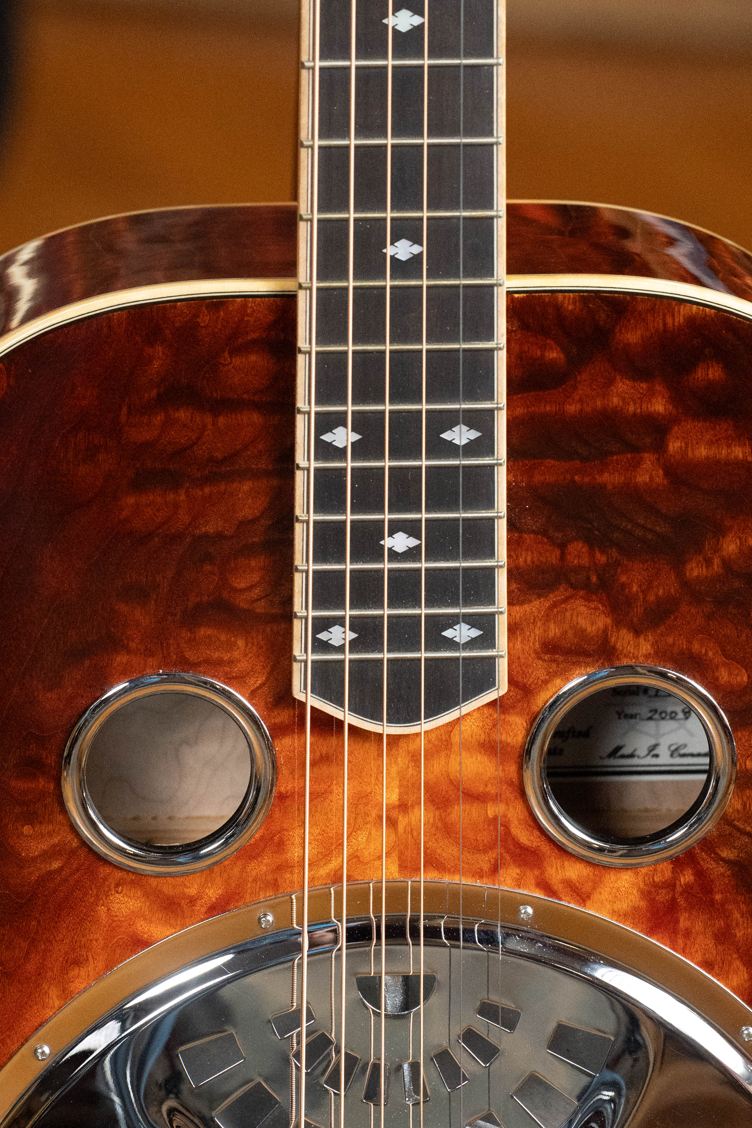 (Used) 2008 Rayco All Quilted Maple Resonator Acoustic Guitar #2008
