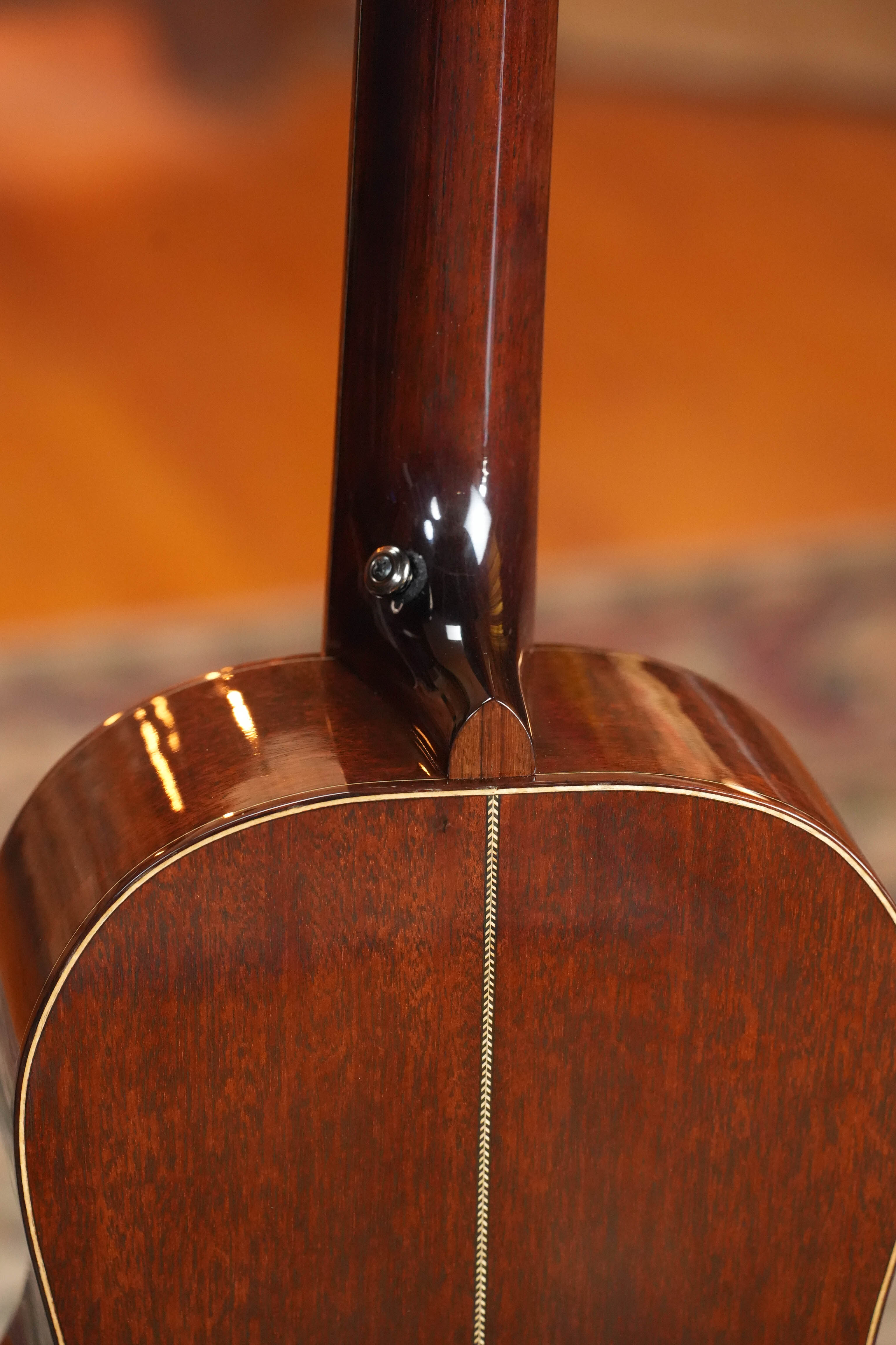 (Used) 2010s Huss & Dalton Model O Engelmann/Mahogany Parlor Acoustic Guitar #3783