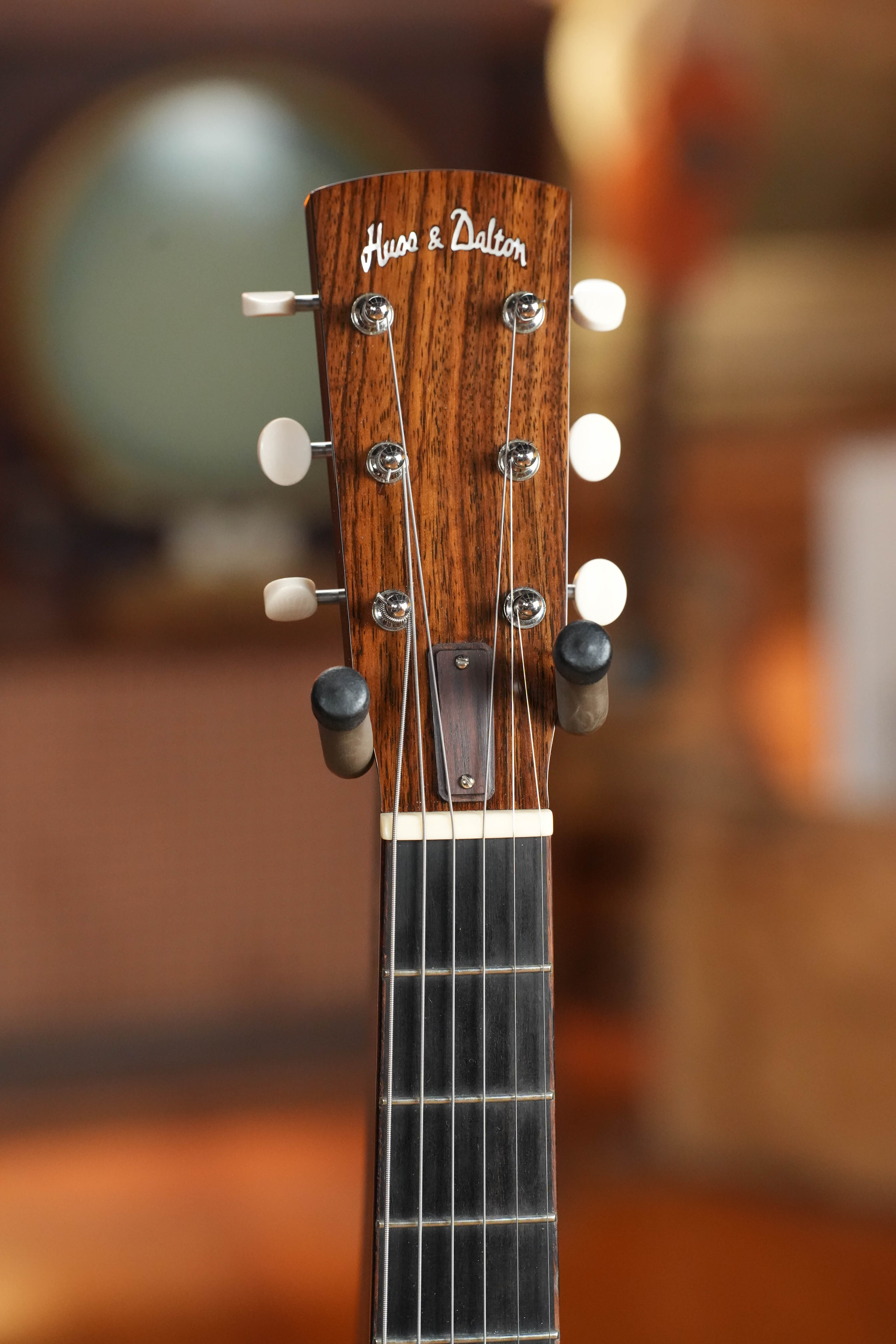 (Used) 2010s Huss & Dalton Model O Engelmann/Mahogany Parlor Acoustic Guitar #3783