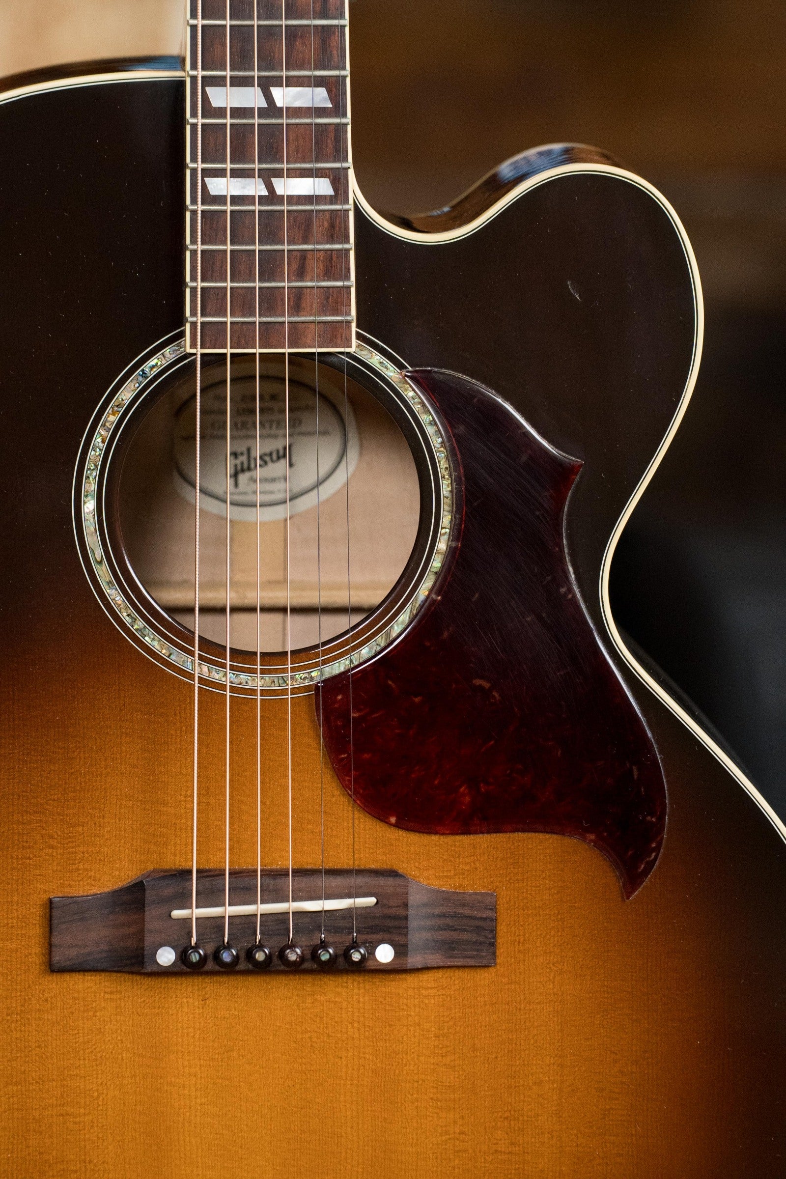 (Used) 2012 Gibson J185 EC Sitka/Maple Jumbo Guitar w/Fishman Pickup #2075