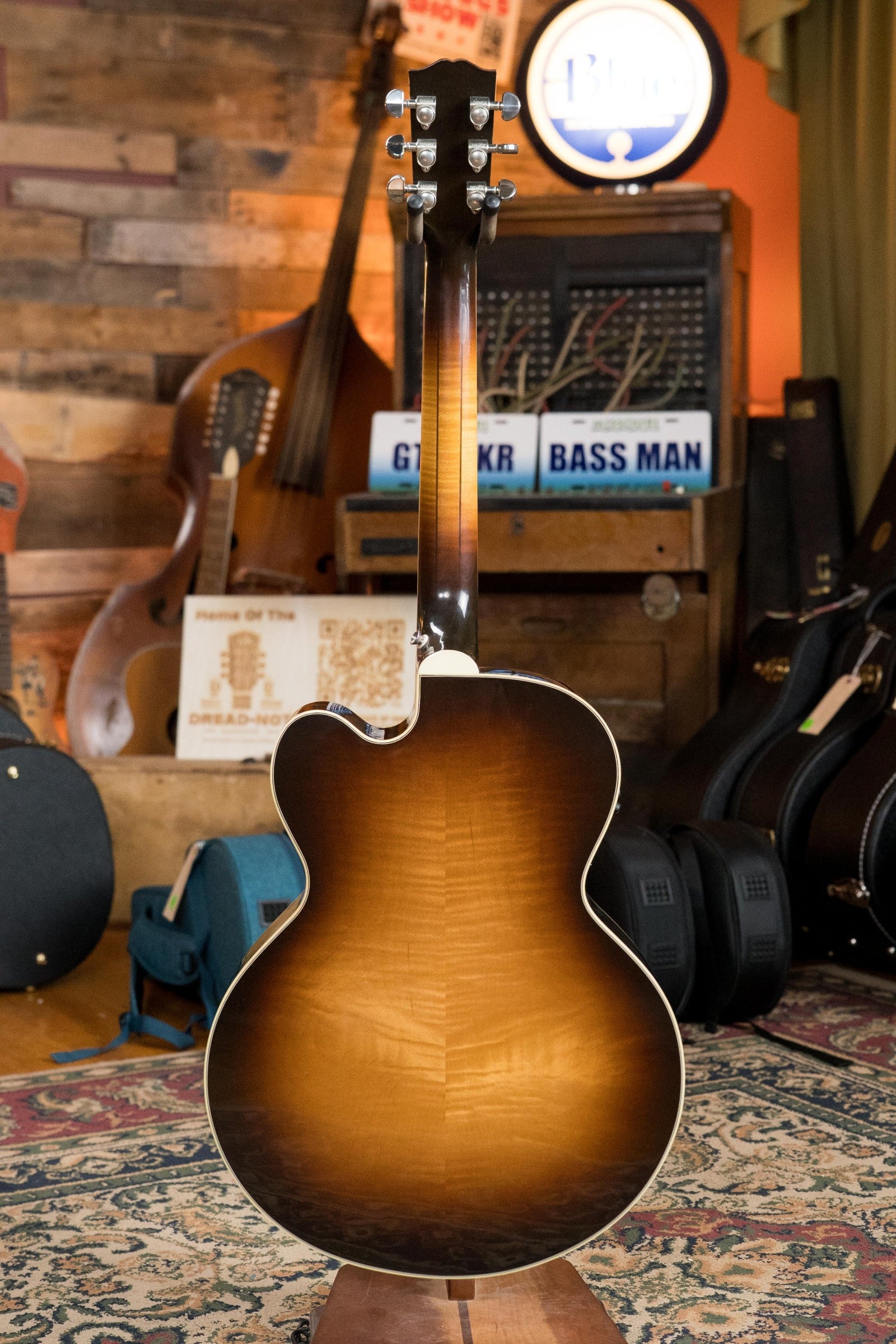 (Used) 2012 Gibson J185 EC Sitka/Maple Jumbo Guitar w/Fishman Pickup #2075