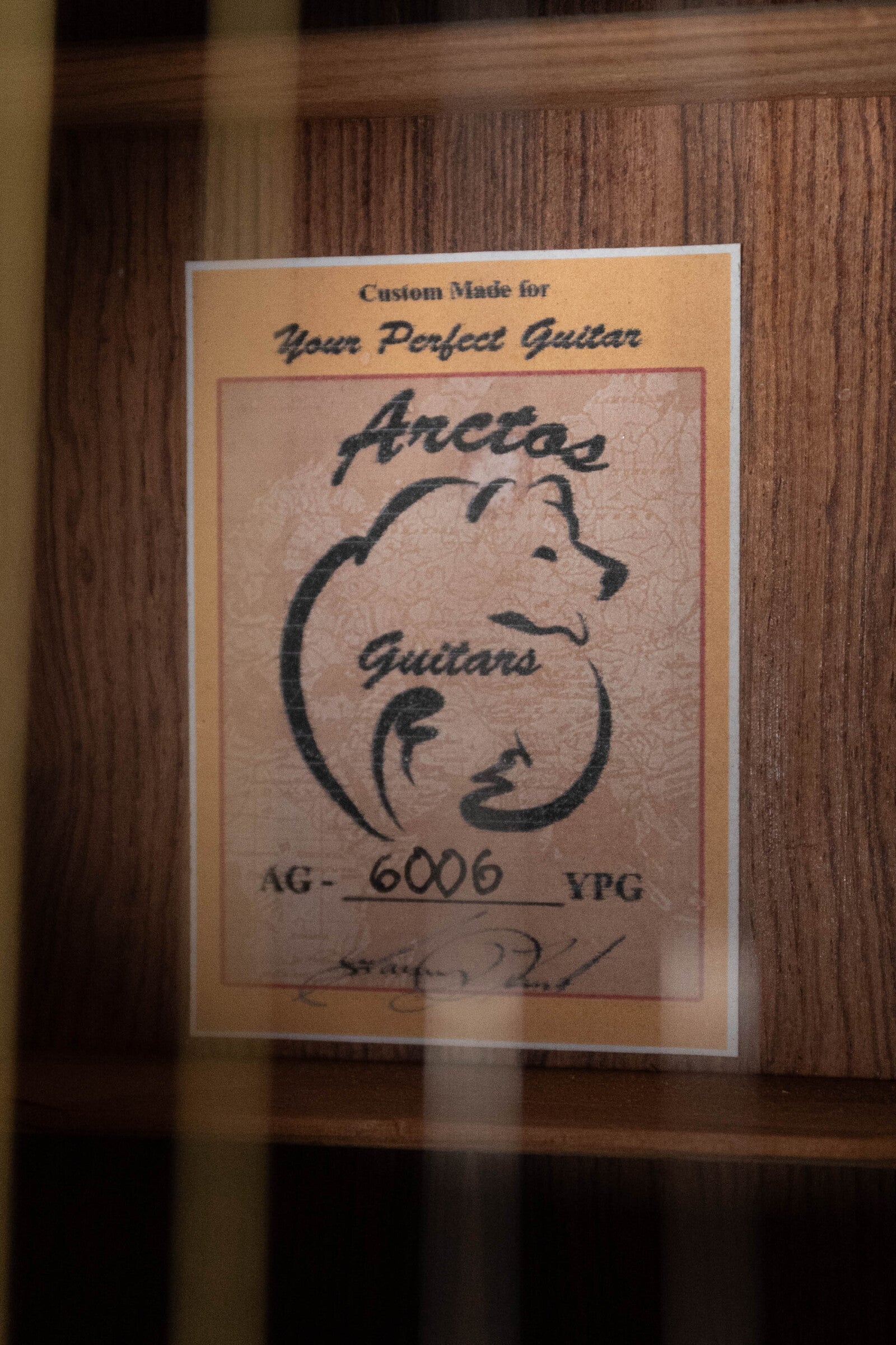 (Used) 2012 Harvey Leach All Honduran Rosewood Folding Neck Travel Acoustic Guitar #6006