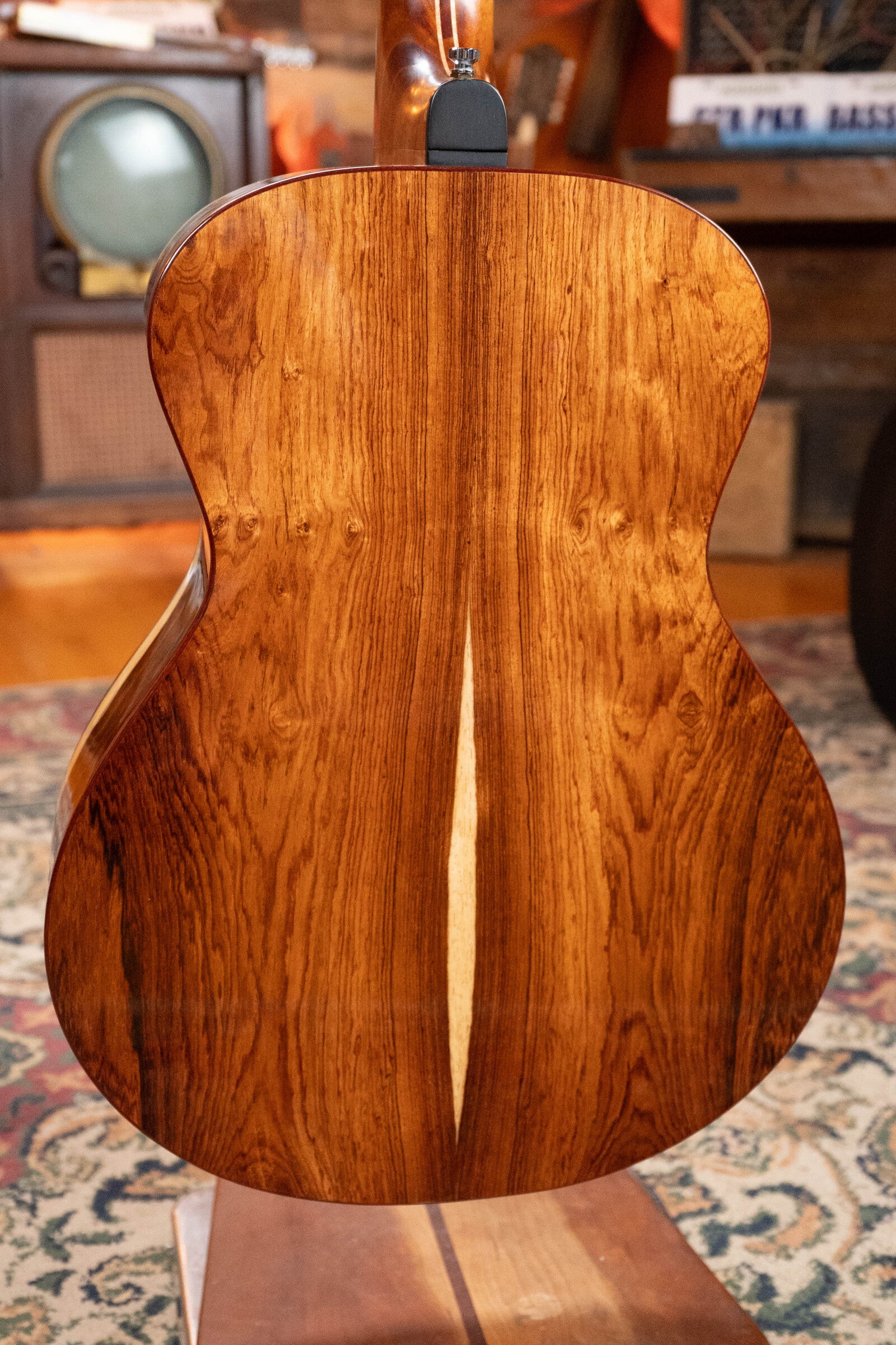 (Used) 2012 Harvey Leach All Honduran Rosewood Folding Neck Travel Acoustic Guitar #6006