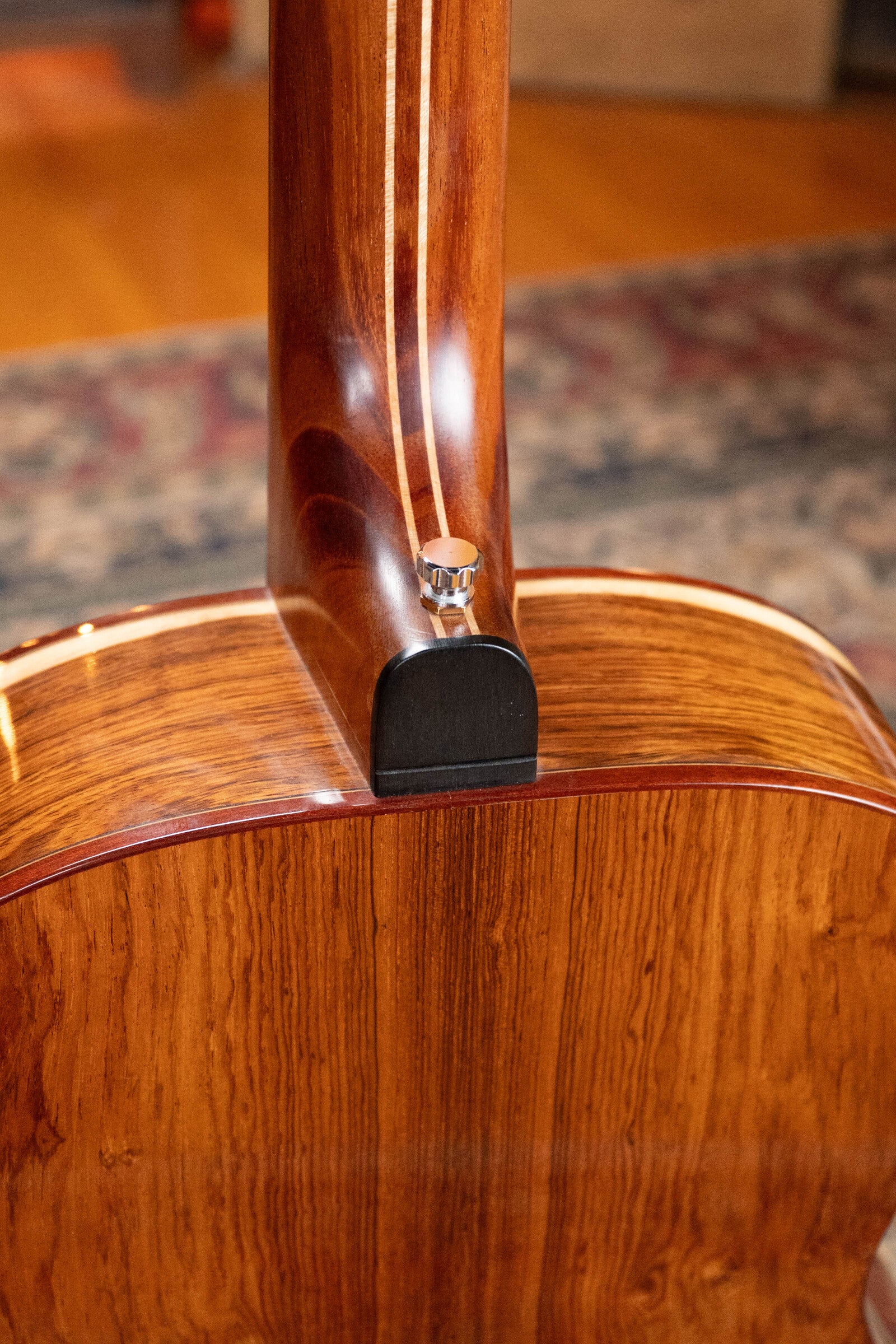 (Used) 2012 Harvey Leach All Honduran Rosewood Folding Neck Travel Acoustic Guitar #6006