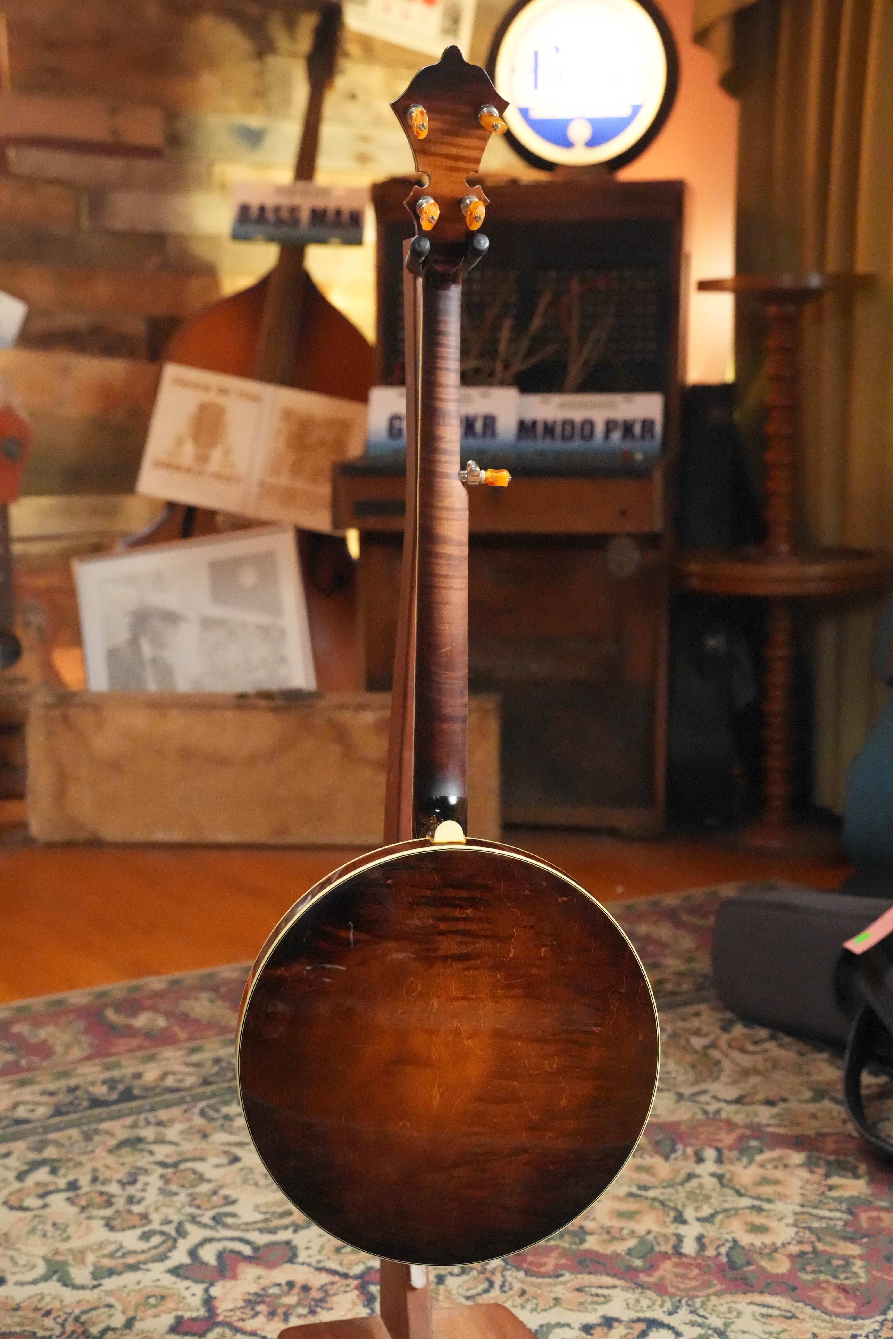 (Used) 2013 Stelling Sunflower Curly Maple 5-String Resonator Banjo #6980