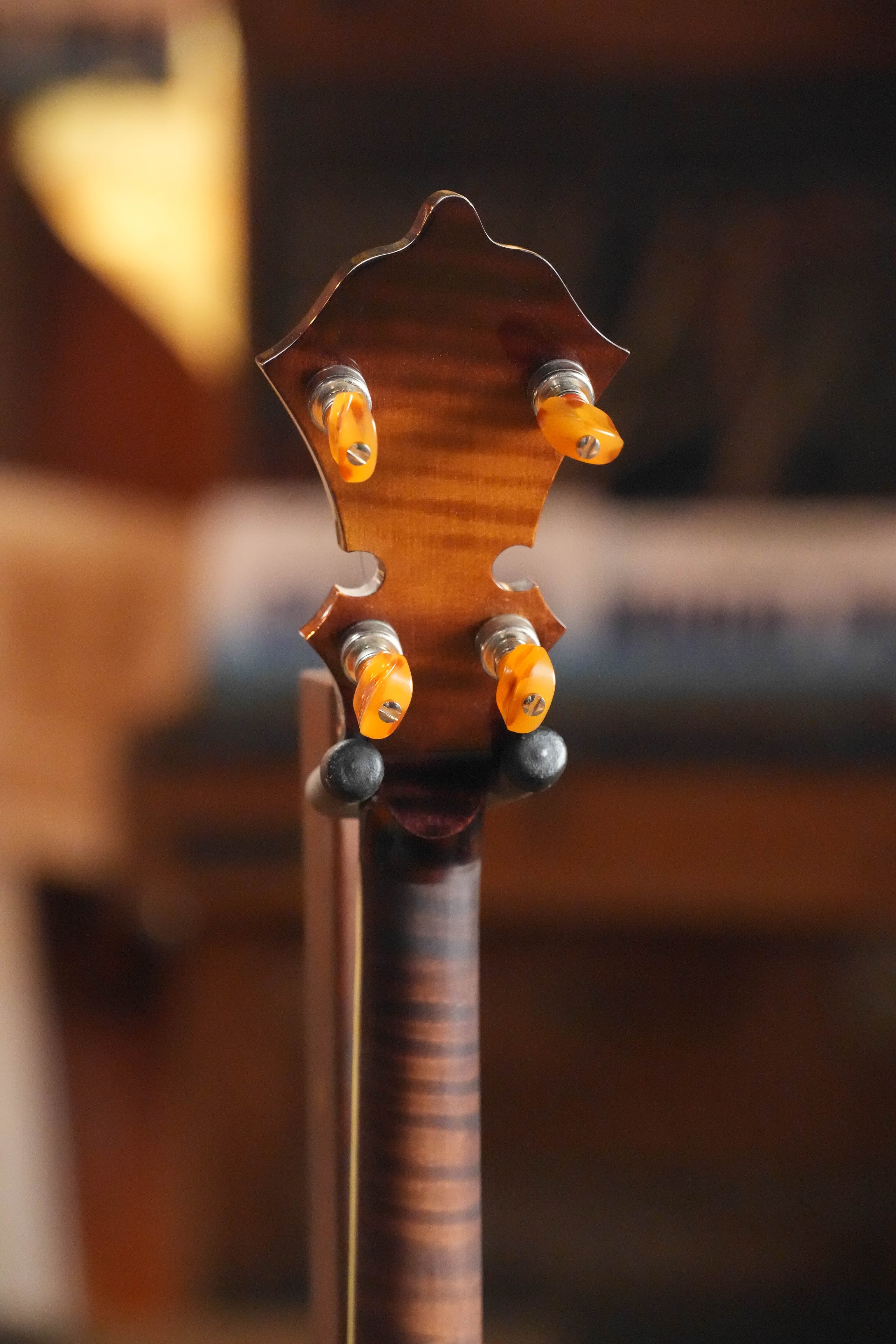 (Used) 2013 Stelling Sunflower Curly Maple 5-String Resonator Banjo #6980