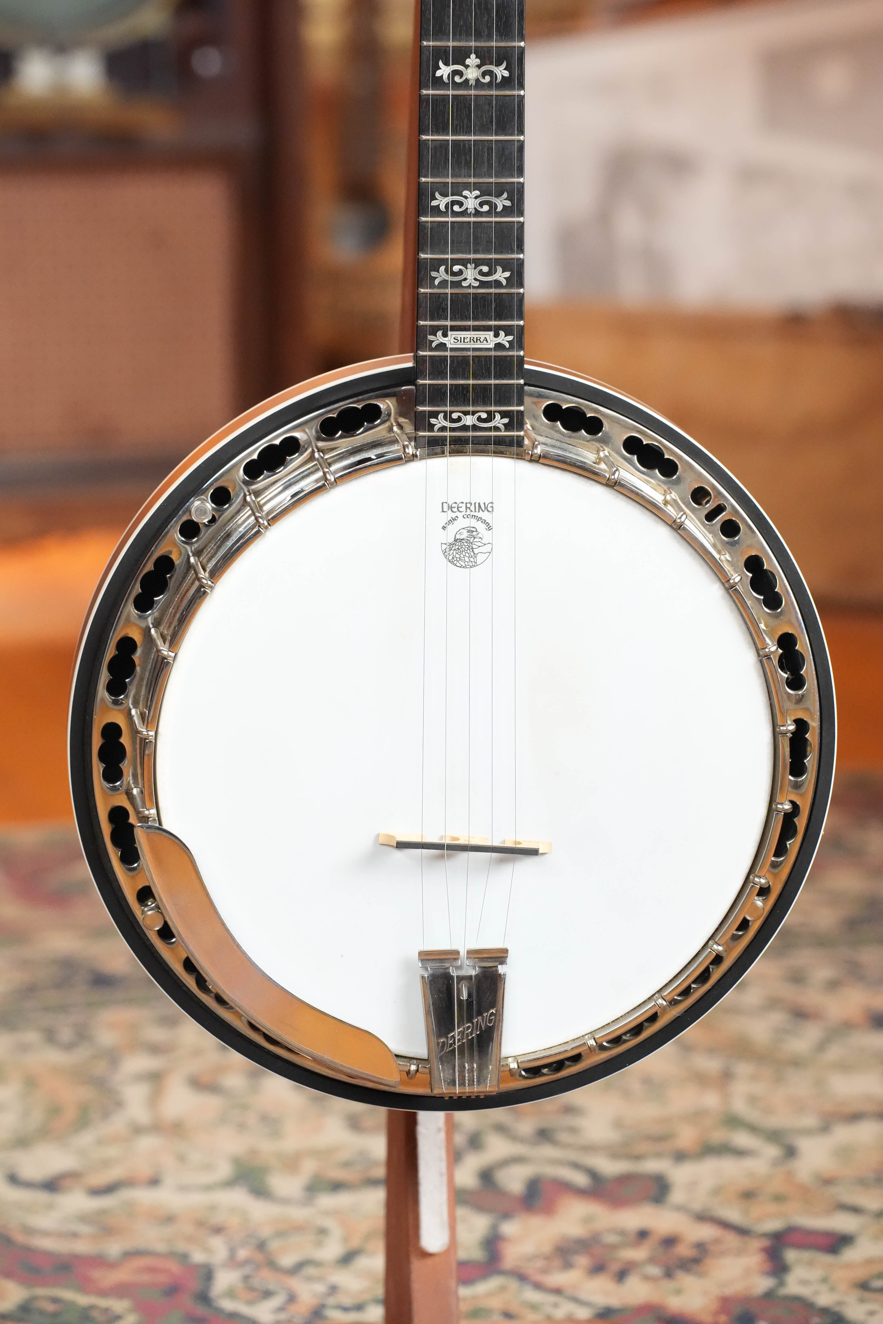 (Used) 2016 Deering Sierra 5-String Resonator Banjo #X177