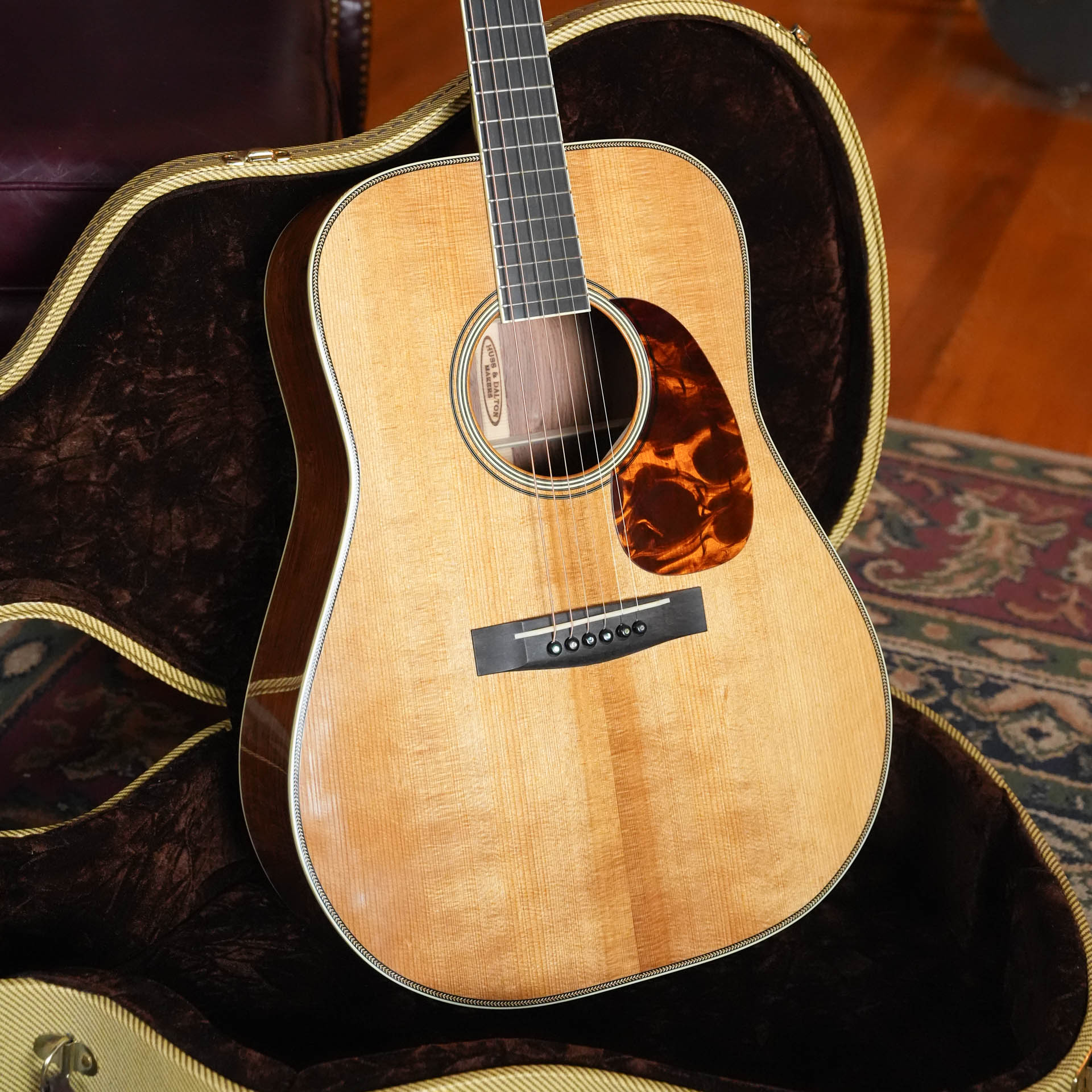 (Used) 2018 Huss & Dalton TD-R Pilgrim Custom Dreadnought #5012