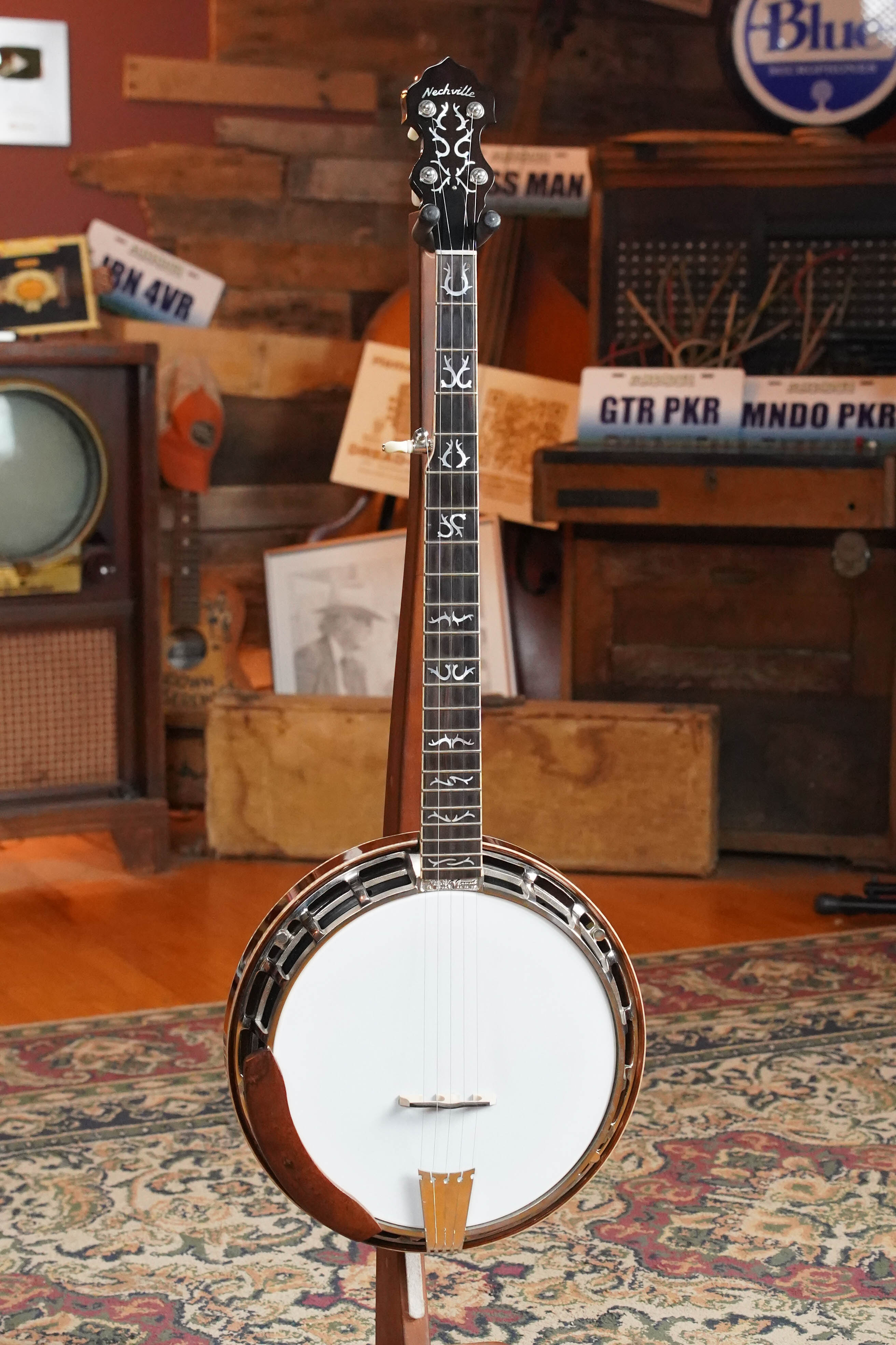 (Used) 2020 Nechville Orion Curly Maple 5-String Resonator Banjo #120