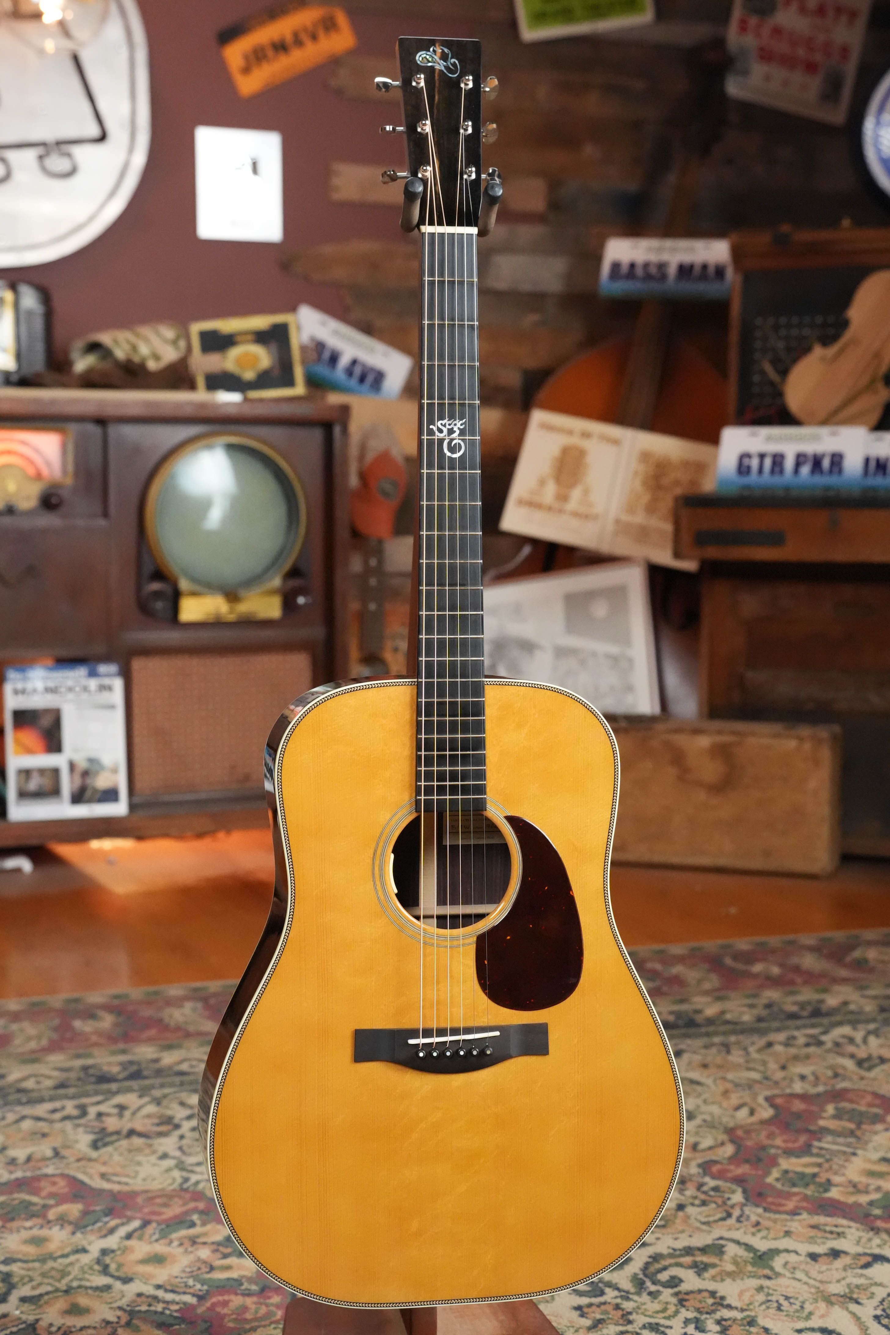 (Used) 2020 Santa Cruz Brad Paisley BPW Spruce/Rosewood Dreadnought Acoustic Guitar #7605