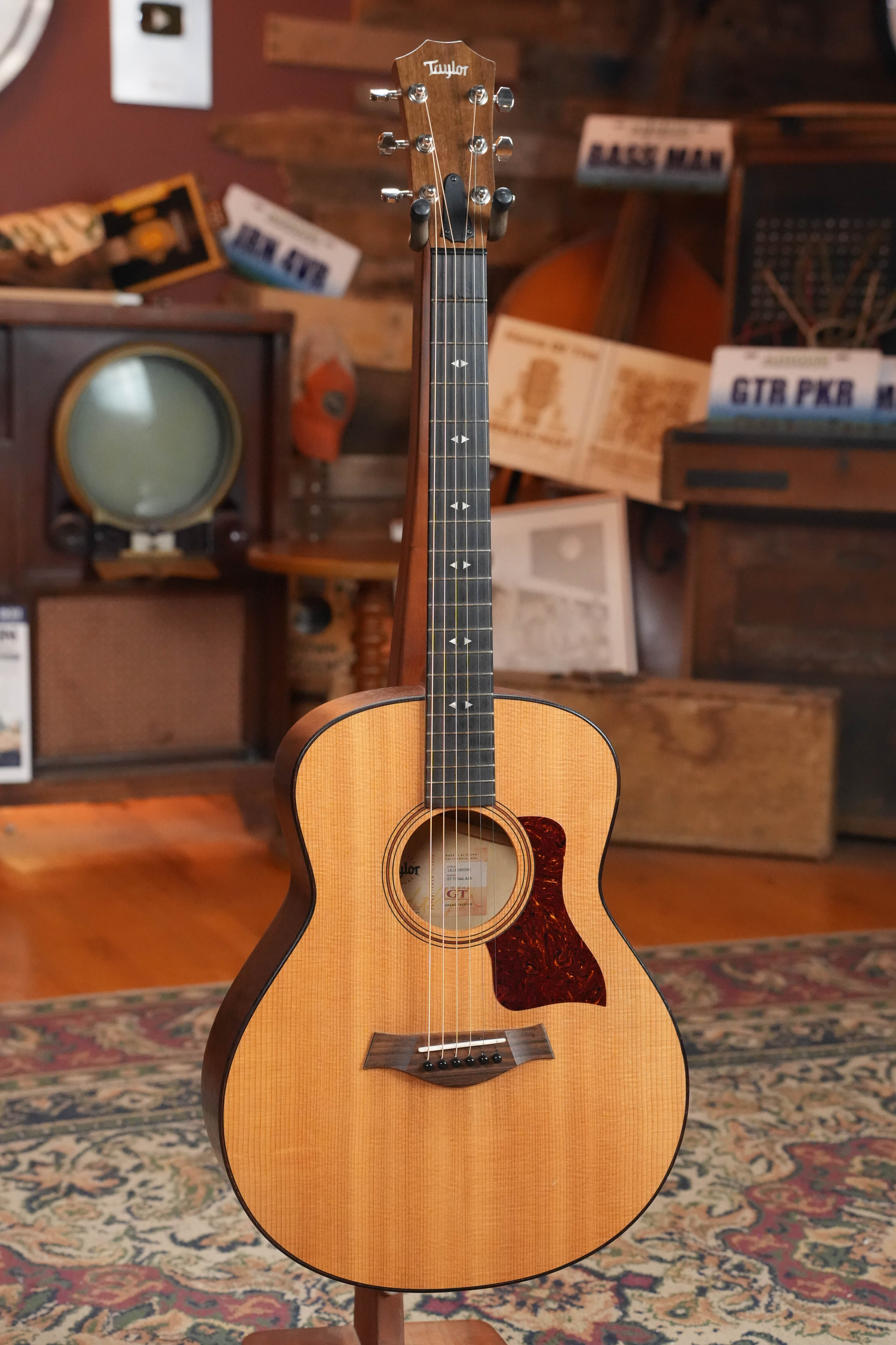 (Used) 2020 Taylor GT Urban Ash Solid Sitka Spruce/Solid Urban Ash Grand Theater Acoustic Guitar #0061