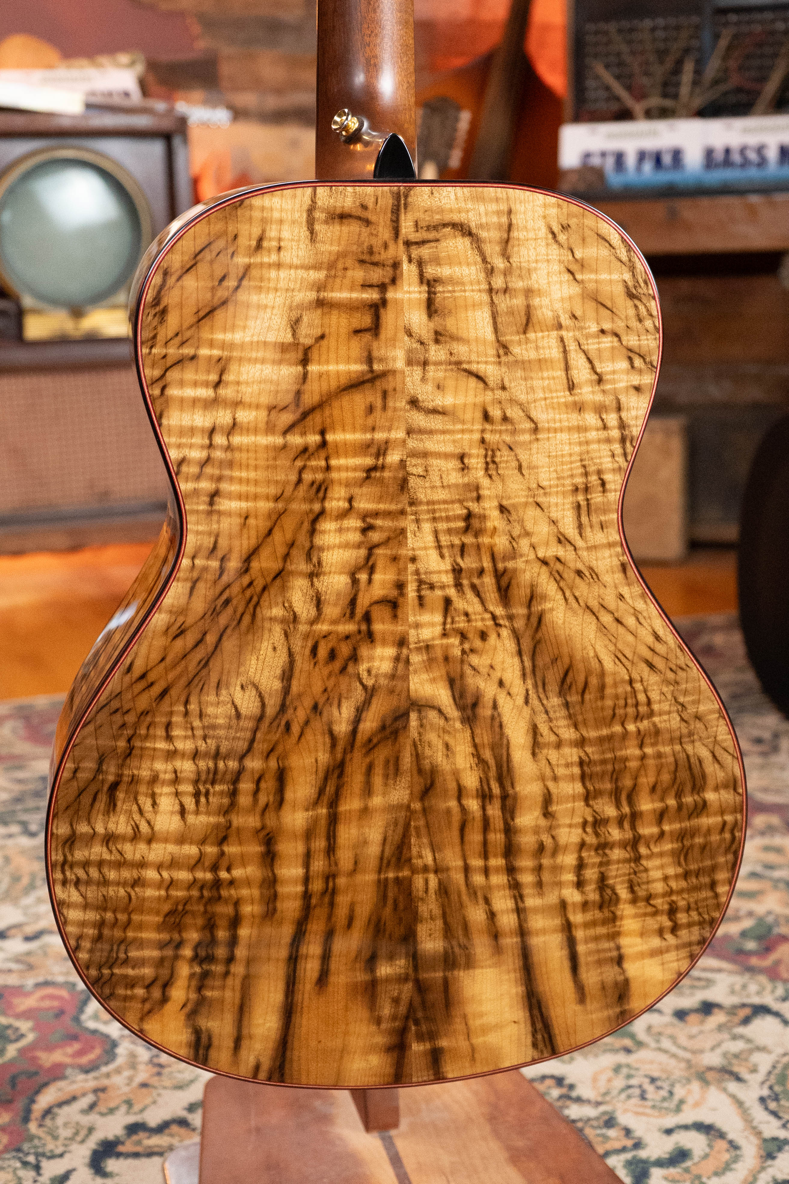 (Used) 2021 McKnight Solo De Gloria "SDG" Red Cedar/Tiger Myrtle Acoustic Guitar #0122