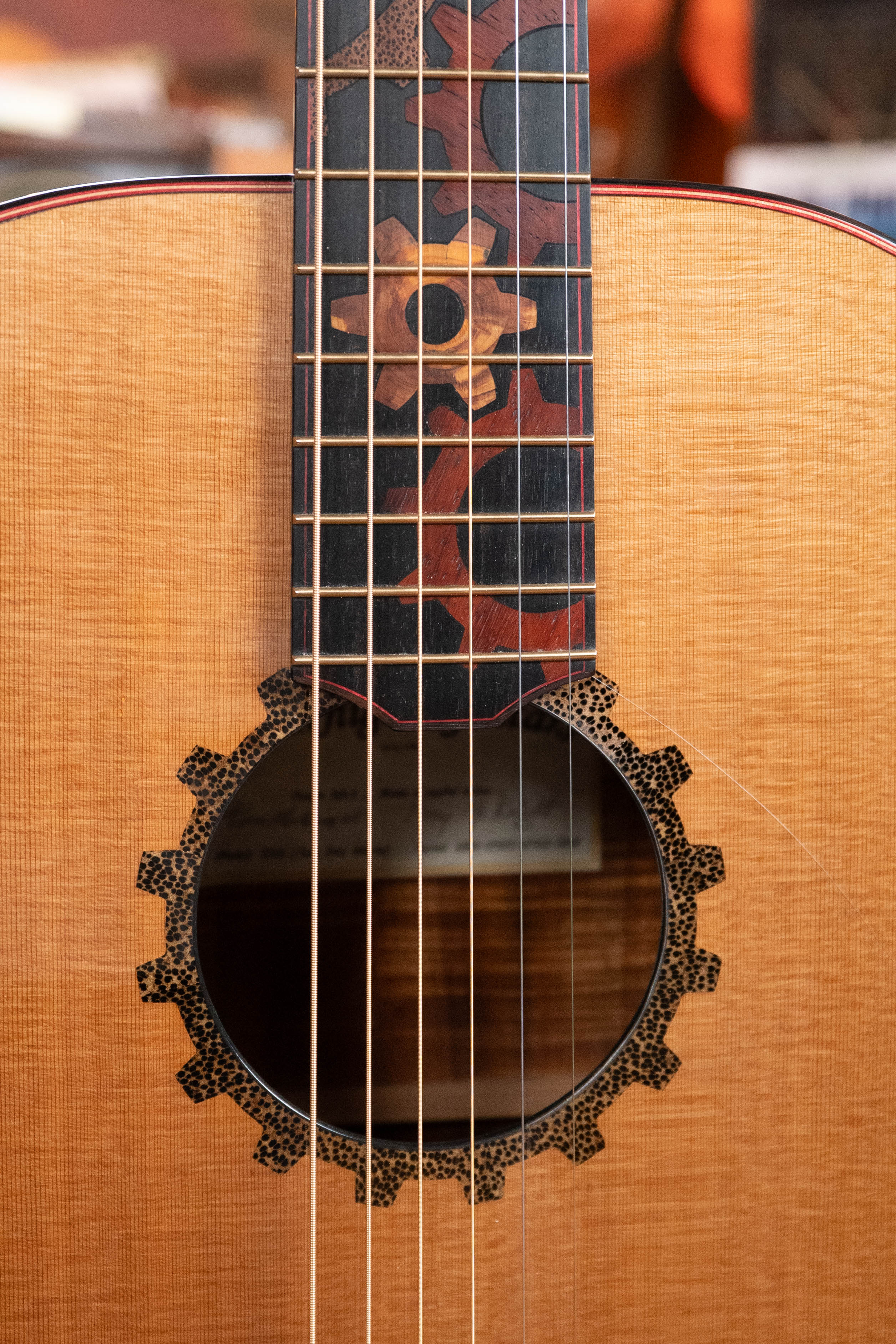 (Used) 2021 McKnight Solo De Gloria "SDG" Red Cedar/Tiger Myrtle Acoustic Guitar #0122