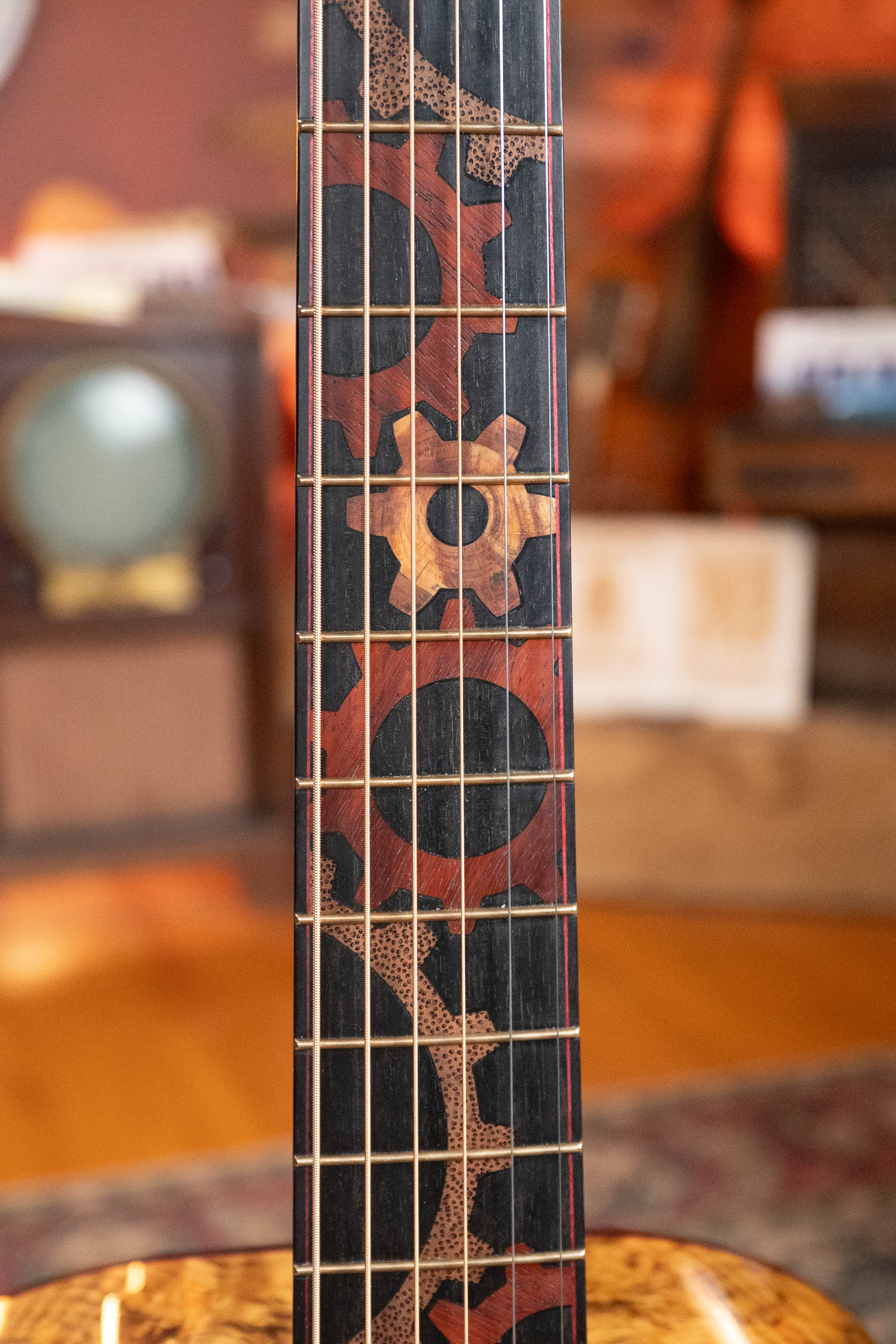 (Used) 2021 McKnight Solo De Gloria "SDG" Red Cedar/Tiger Myrtle Acoustic Guitar #0122