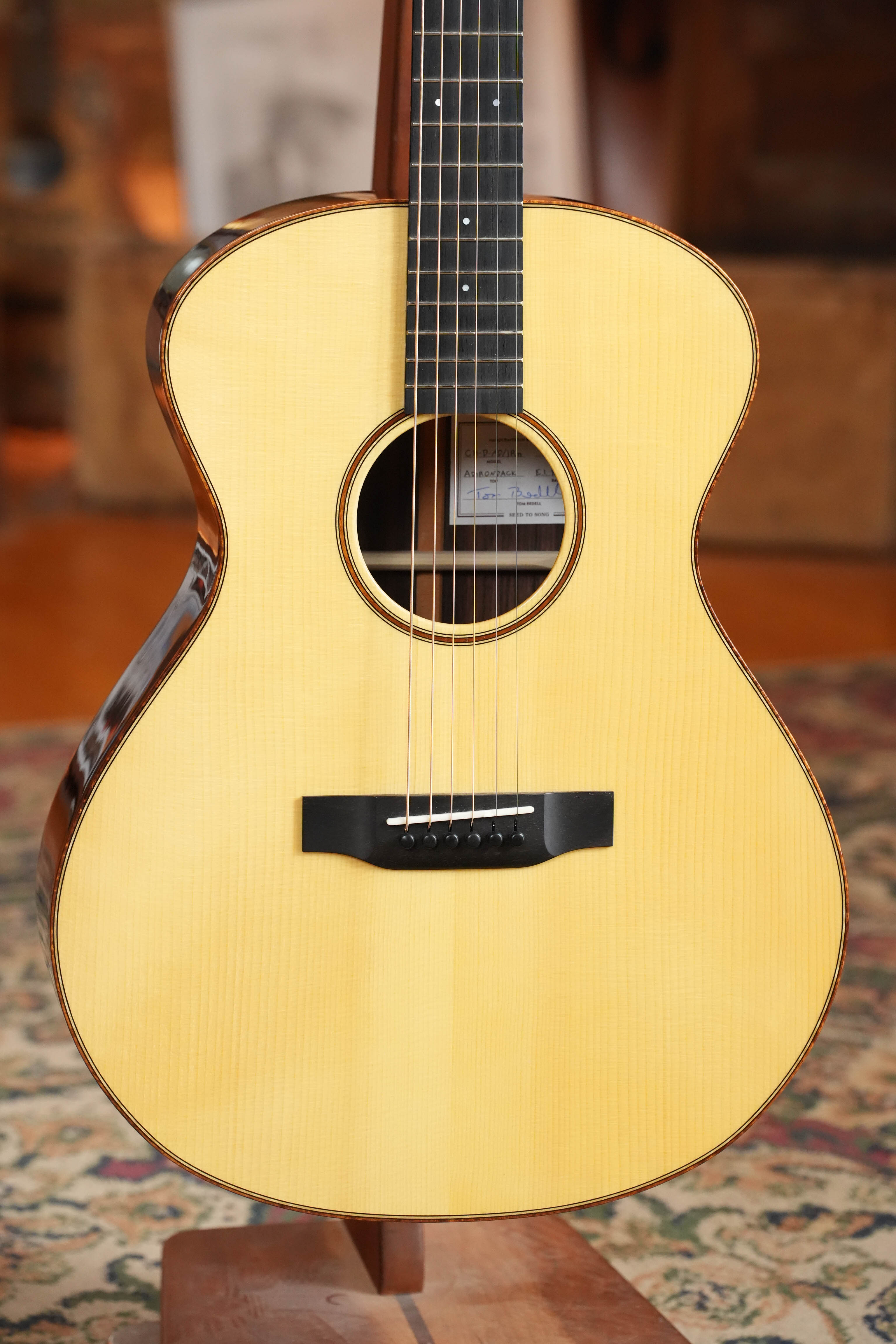 (Used) 2022 Bedell CH-O-AD/IRn Adirondack Spruce/East Indian Rosewood Orchestra w/ K&K Pure Mini #2002