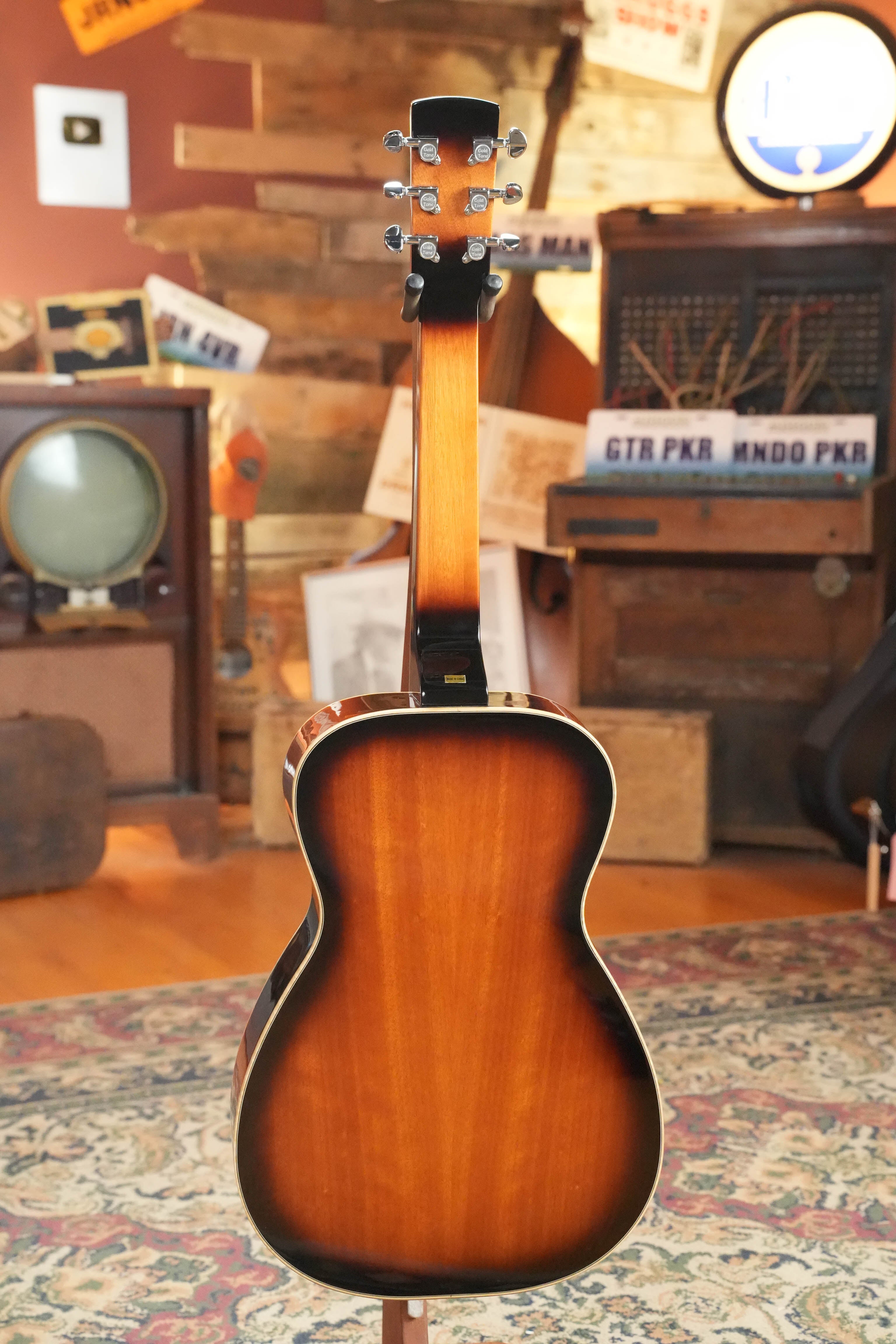 (Used) 2022 Gold Tone PBS-D Paul Beard Deluxe Solid Mahogany Square-Neck Resonator Guitar #8165