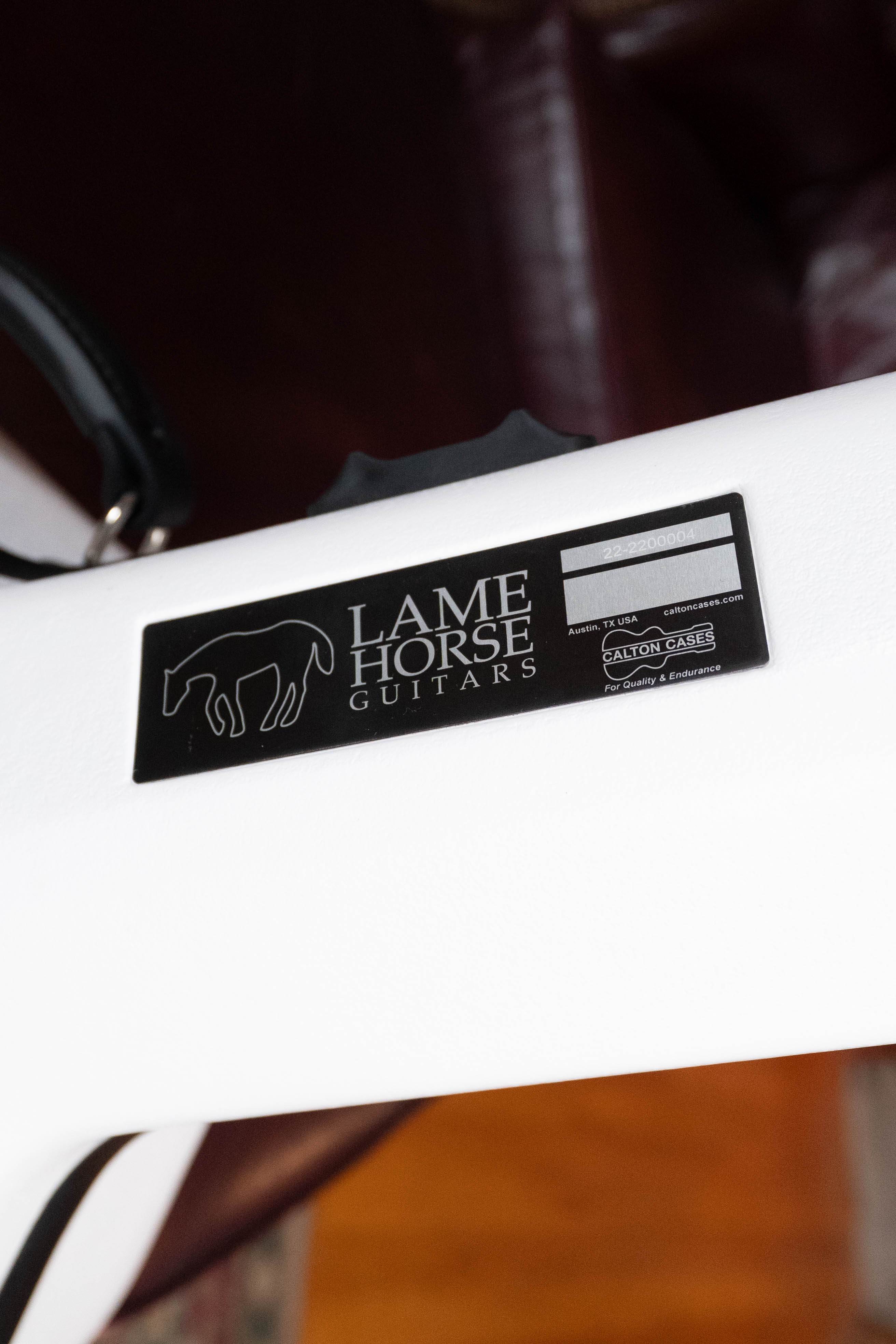 (Used) 2022 Lame Horse Big Hoss Alpine/Mesquite Beveled Edged Grand Auditorium Acoustic Guitar #3674