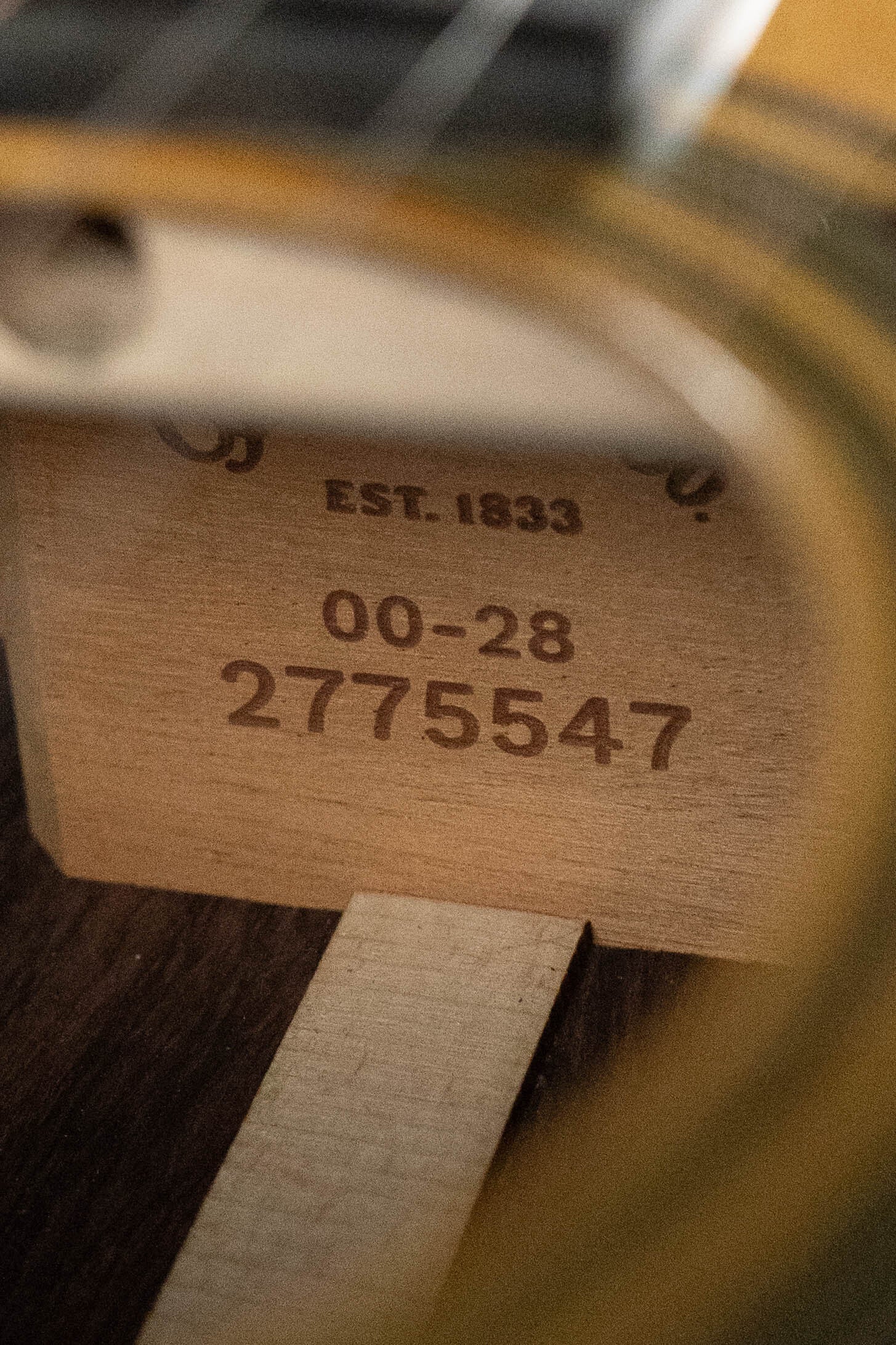 (Used) 2022 Martin OO-28 Spruce/Indian Rosewood OO Acoustic Guitar #5547