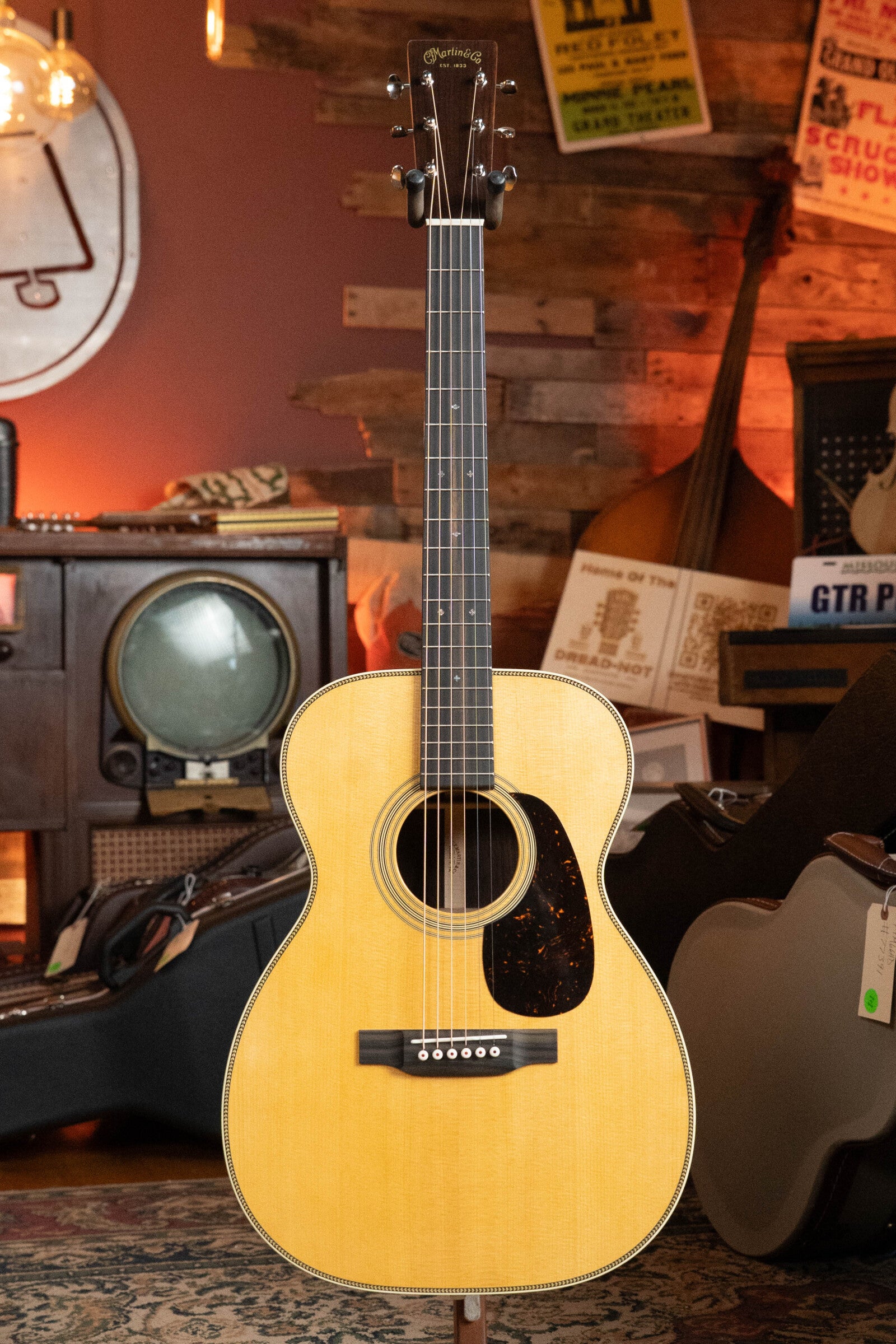 (Used) 2022 Martin OO-28 Spruce/Indian Rosewood OO Acoustic Guitar #5547