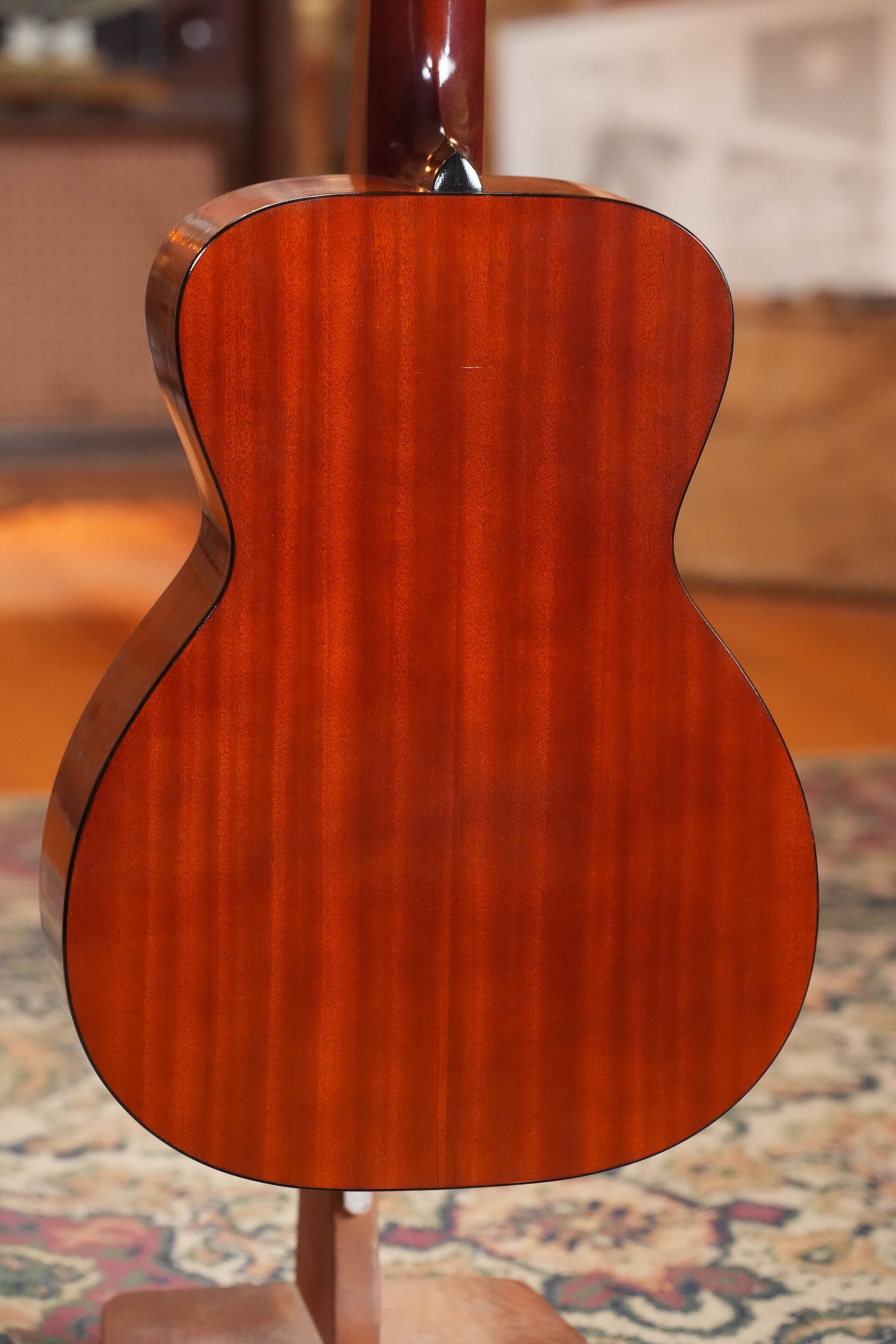 (Used) 2023 Atkin Dust Bowl Single O Mahogany/Mahogany Parlor Acoustic Guitar #2708