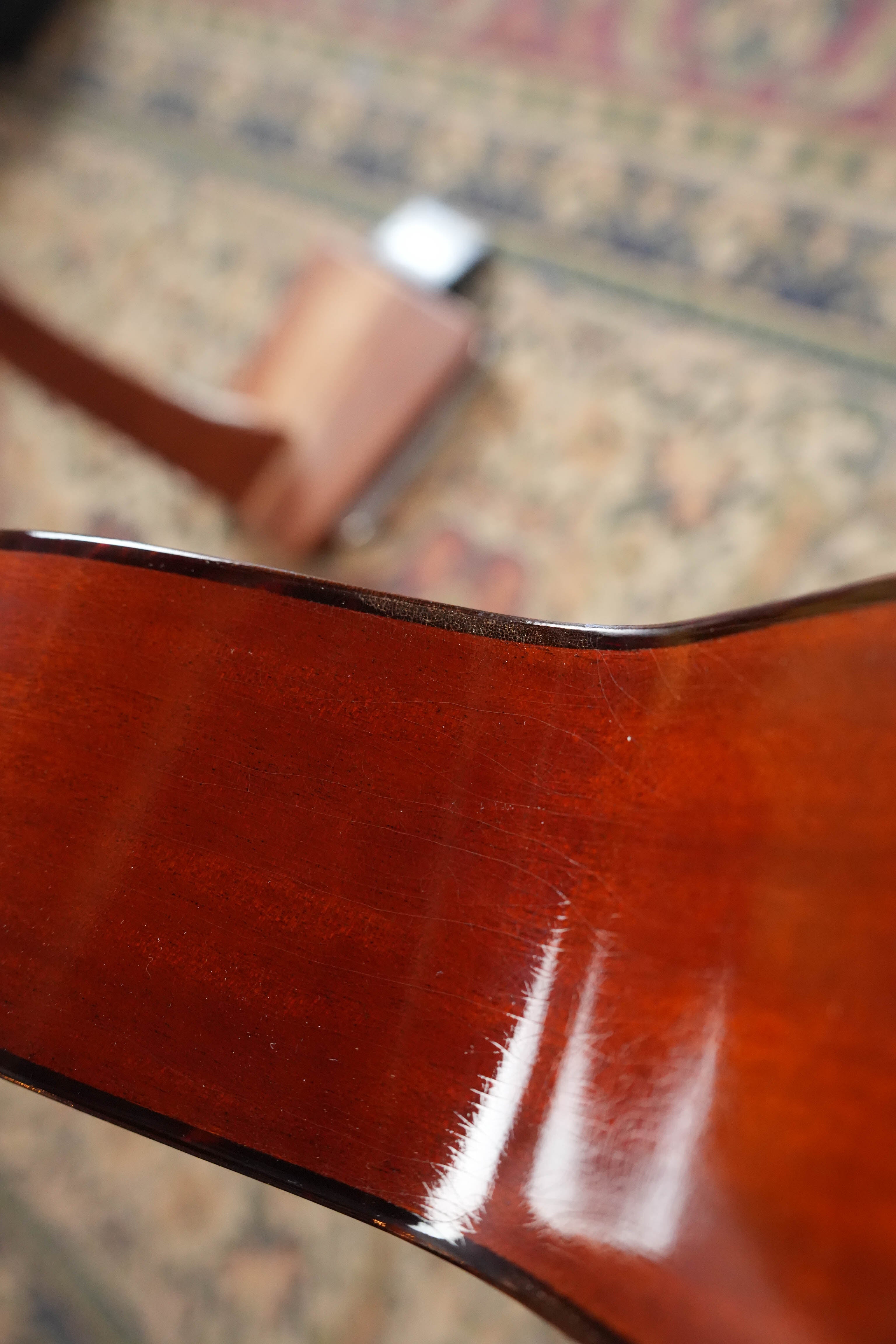 (Used) 2023 Atkin Dust Bowl Single O Mahogany/Mahogany Parlor Acoustic Guitar #2708