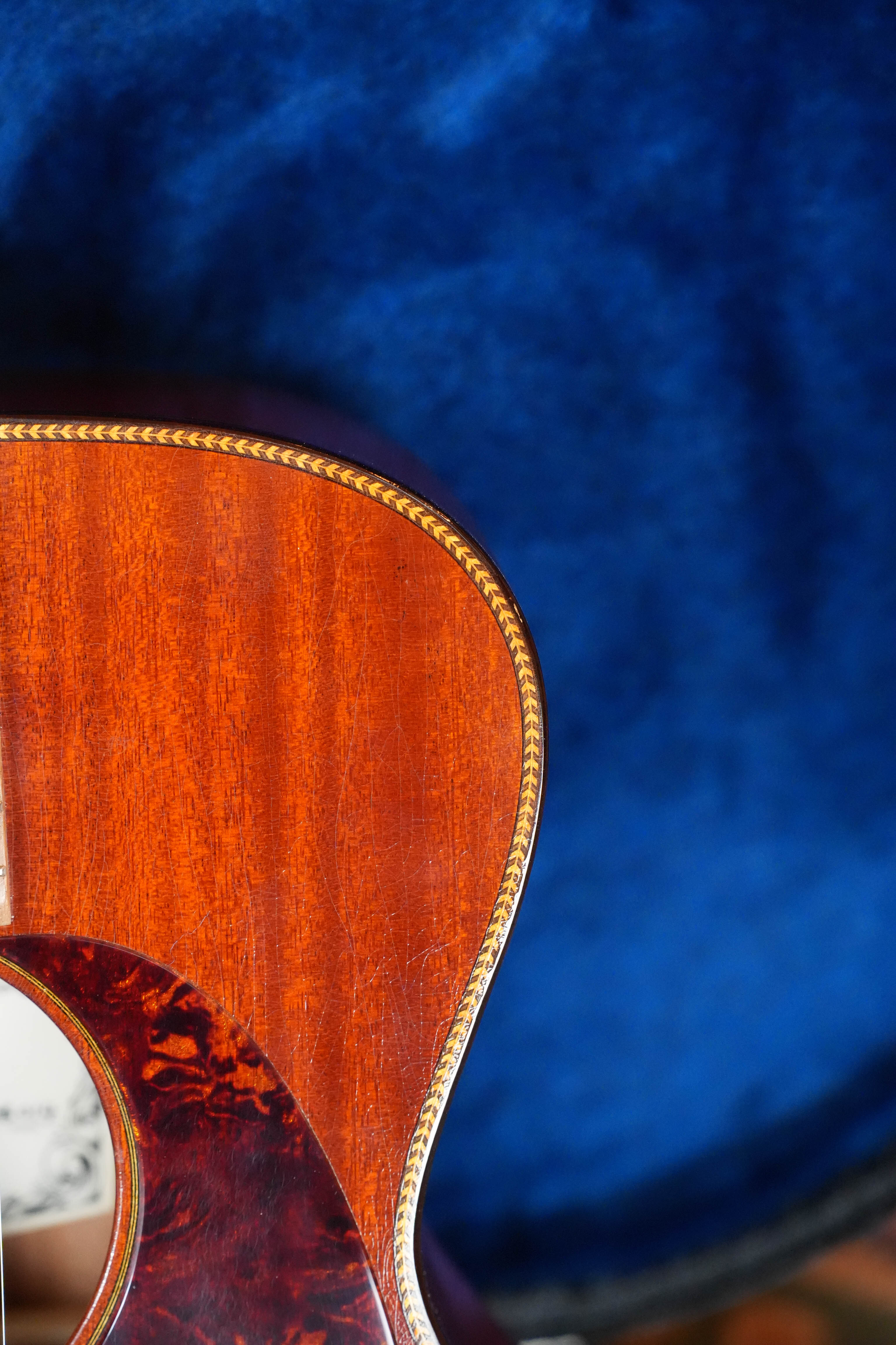 (Used) 2023 Atkin Dust Bowl Single O Mahogany/Mahogany Parlor Acoustic Guitar #2708