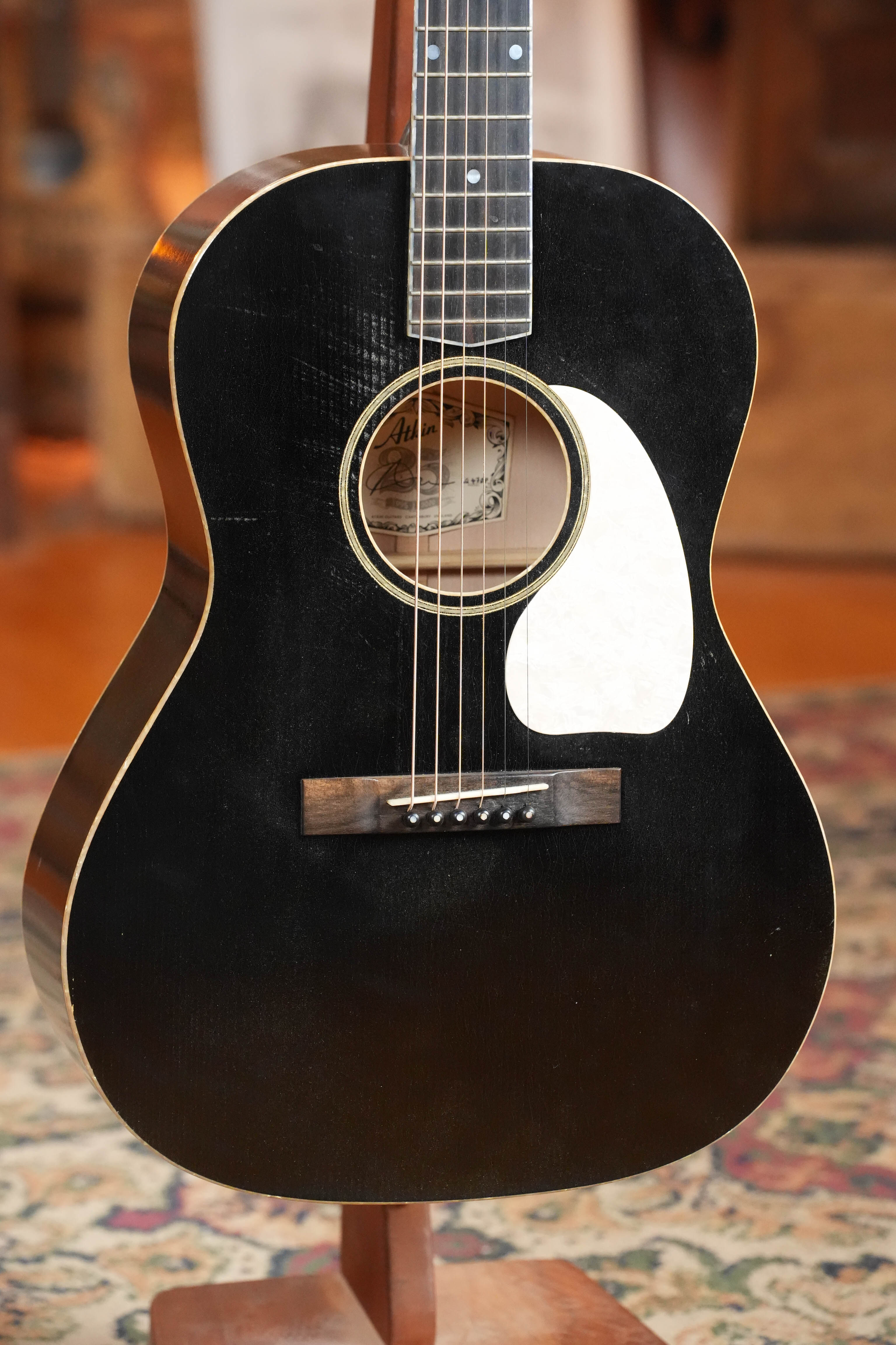 (Used) 2023 Atkin LG47BP Baked Sitka Spruce/Maple Small Body Slope-Shoulder Acoustic Guitar w/K&K Pure Mini #2684