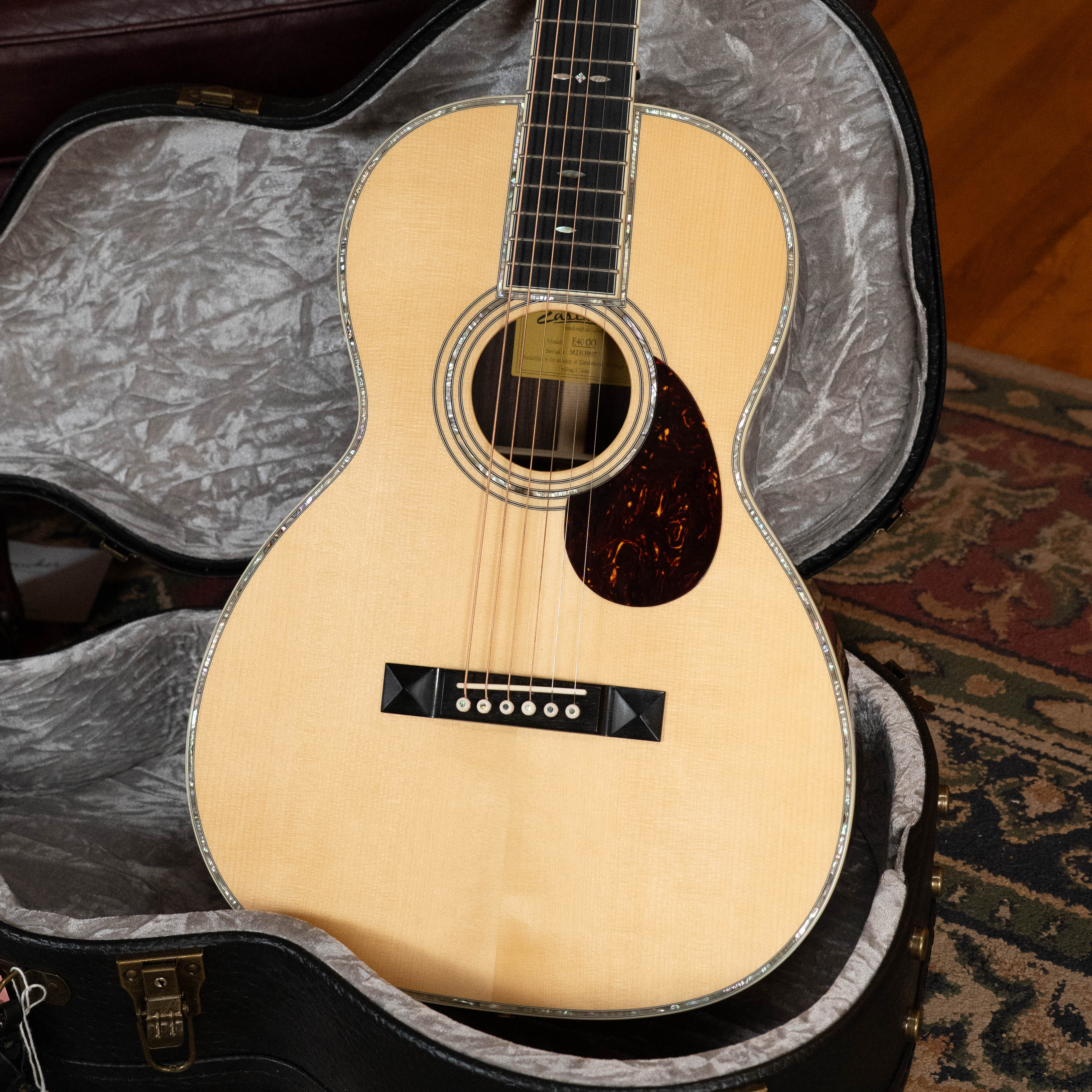 (Used) 2023 Eastman E40OO Solid AAA Grade Thermo-Cured Adirondack Spruce Top/Solid Rosewood, OO Acoustic Guitar #3907