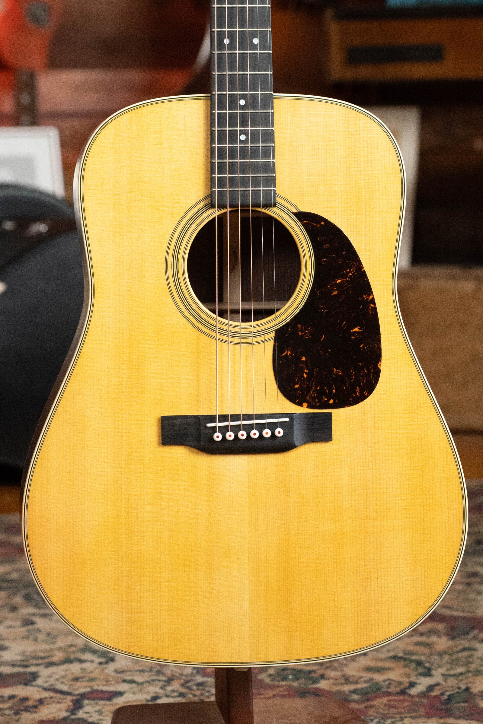 (Used) 2023 Martin D-28 Sitka/Rosewood Satin Dreadnought Acoustic Guitar #2573