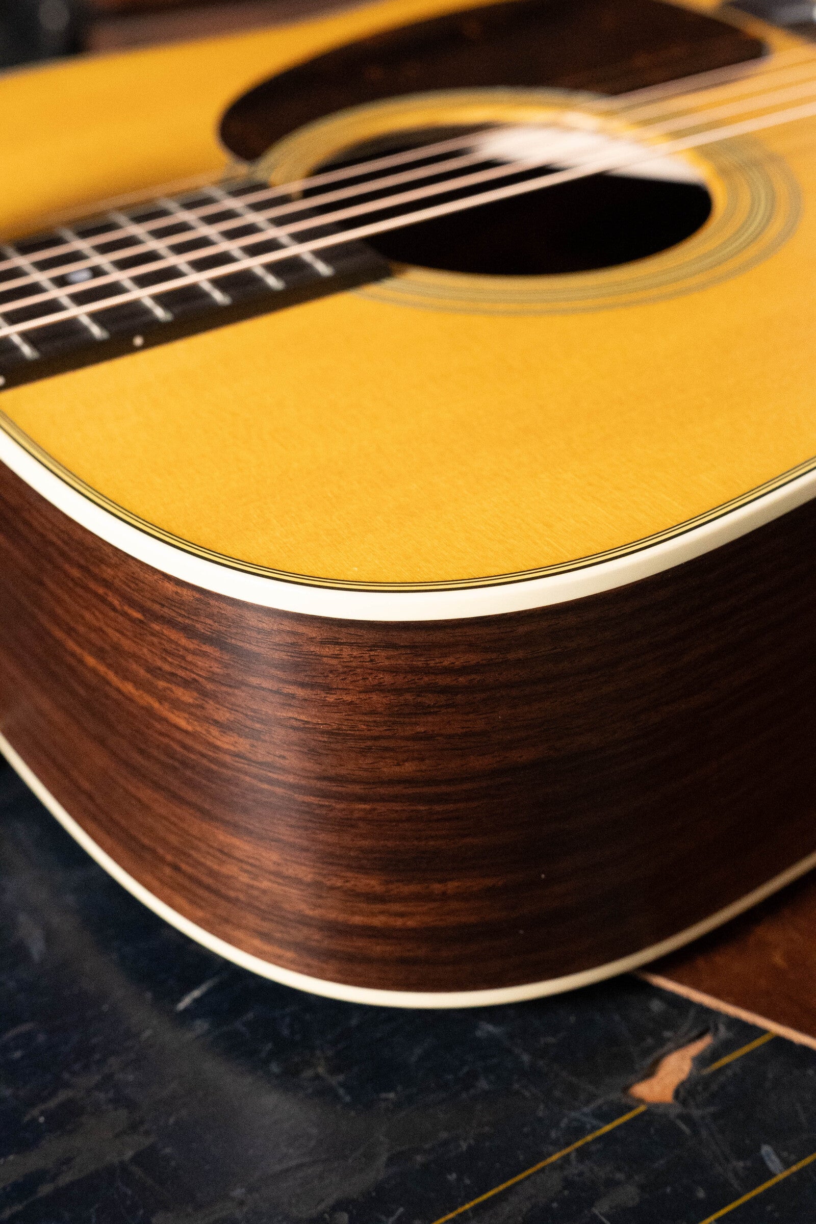 (Used) 2023 Martin D-28 Sitka/Rosewood Satin Dreadnought Acoustic Guitar #2573