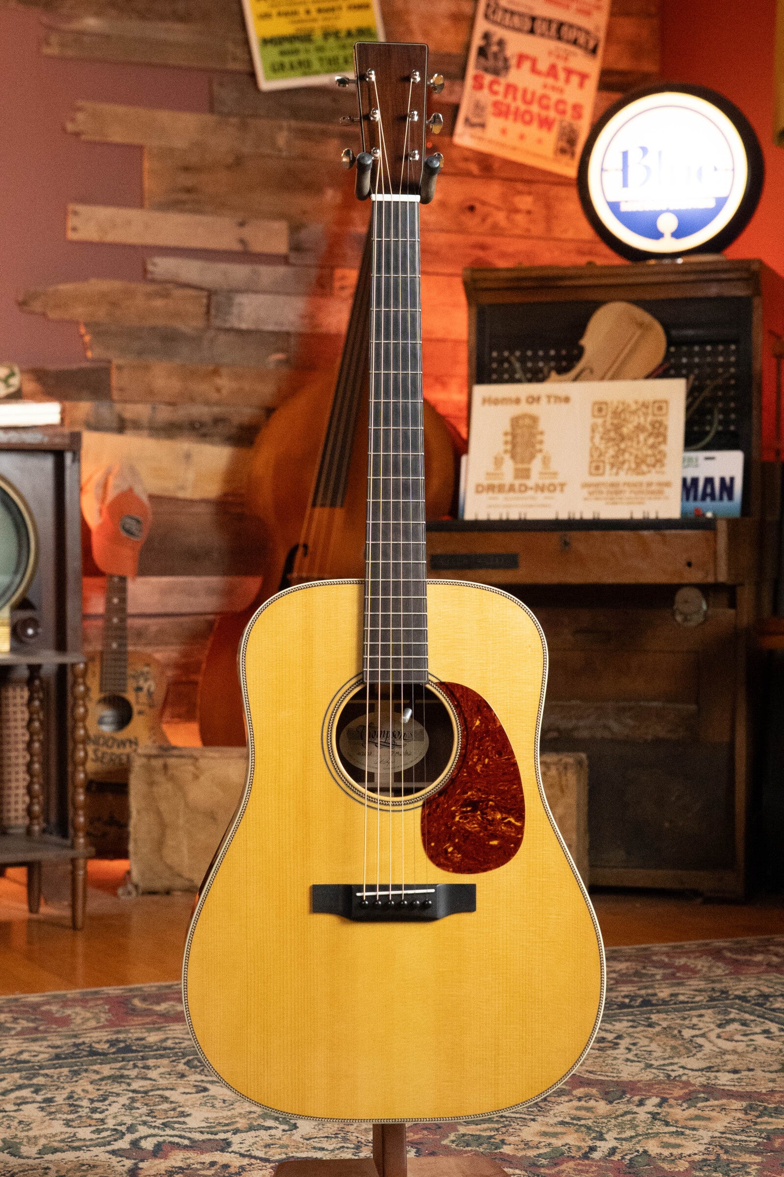 (Used) 2023 Preston Thompson D Madi/Adi Dreadnought Guitar w/Trinity Pro Pickup #2007