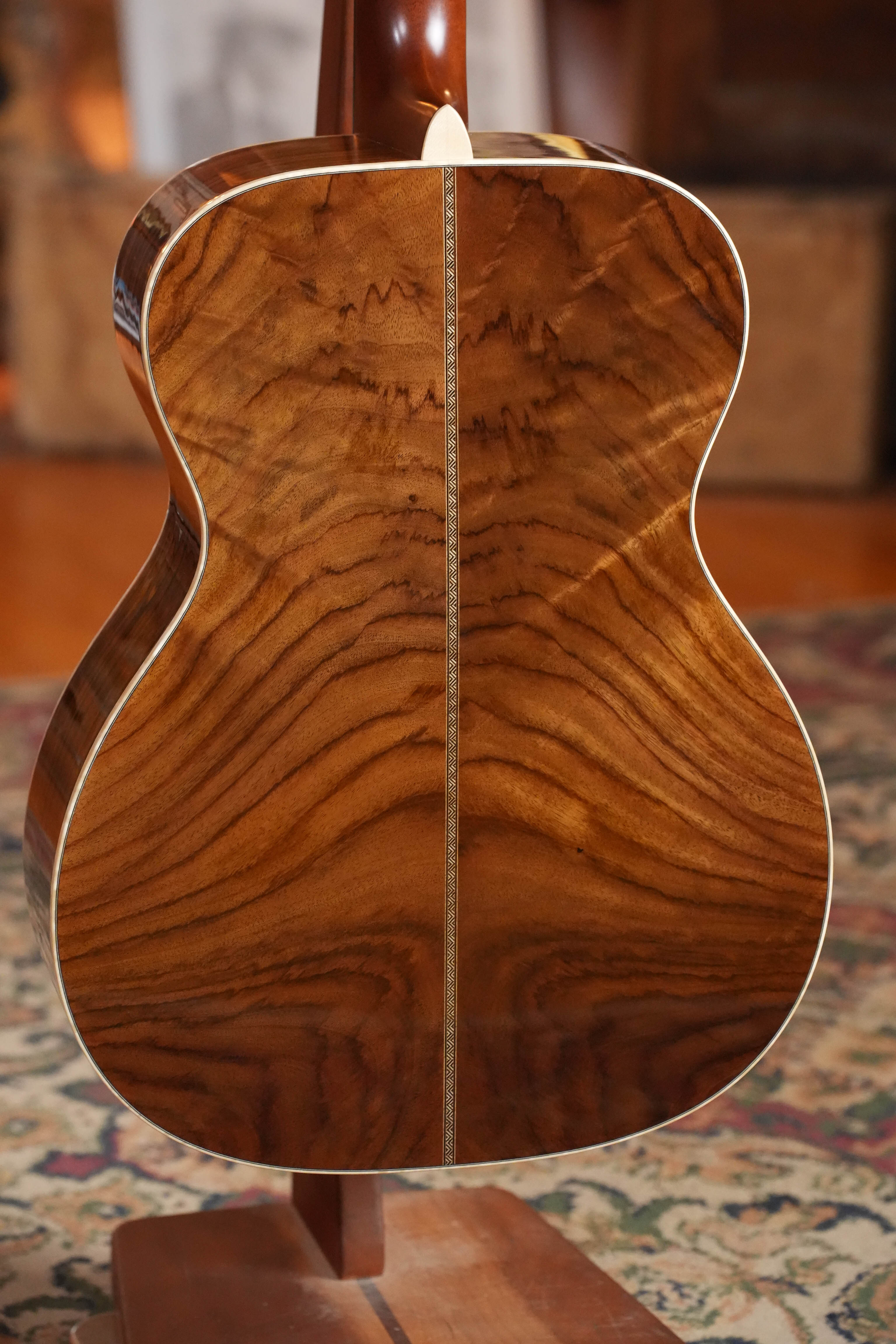 (Used) 2024 "Alamo Deluxe" Martin Custom Shop Adirondack/East Indian Rosewood OOO Acoustic Guitar #6402