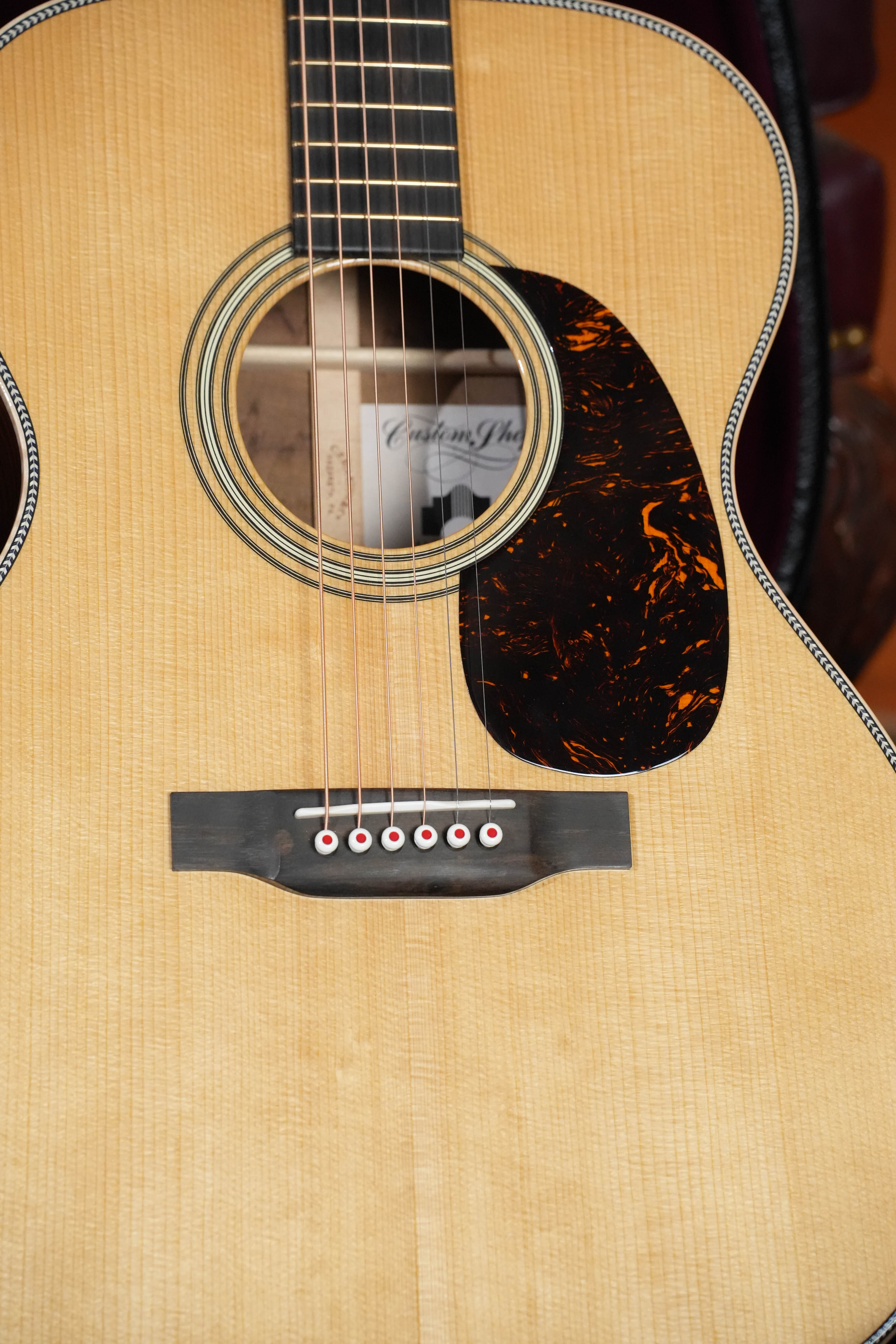 (Used) 2024 "Alamo Deluxe" Martin Custom Shop Adirondack/East Indian Rosewood OOO Acoustic Guitar #6402