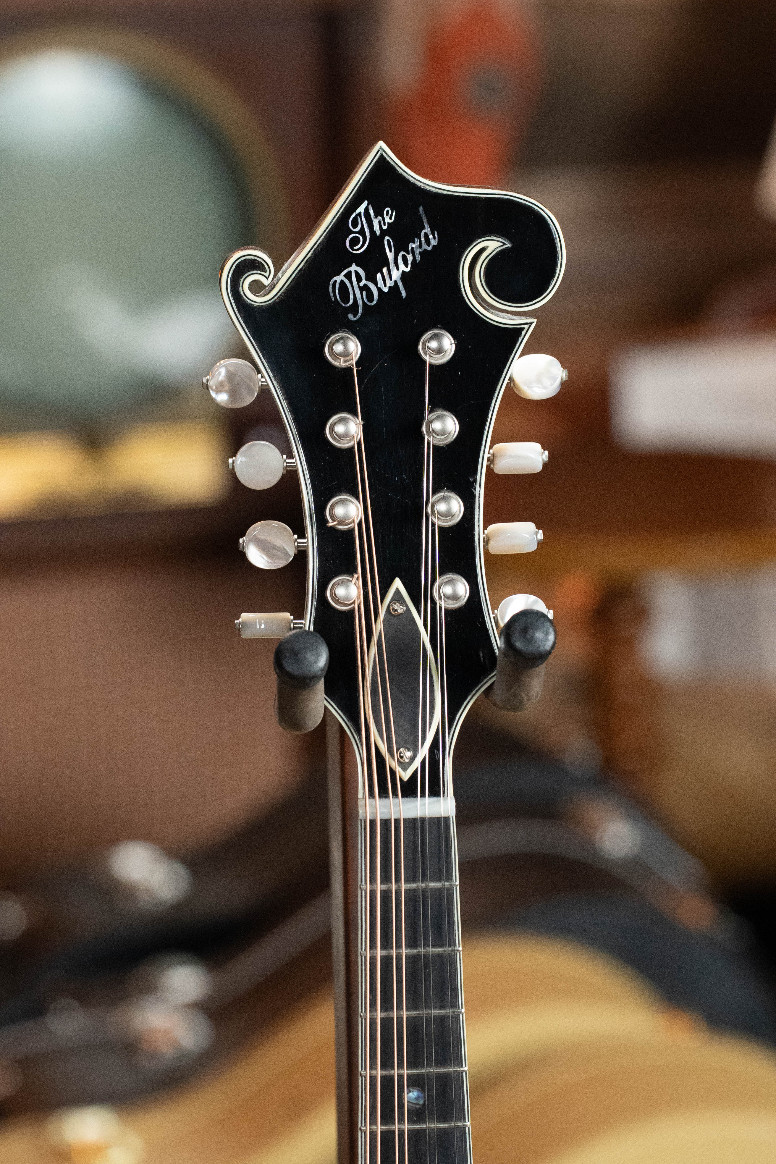 (New - Player Wear) 2025 Buford F-5T Torrefied Adirondack/Maple F-Style Hand-Carved Mandolin #011