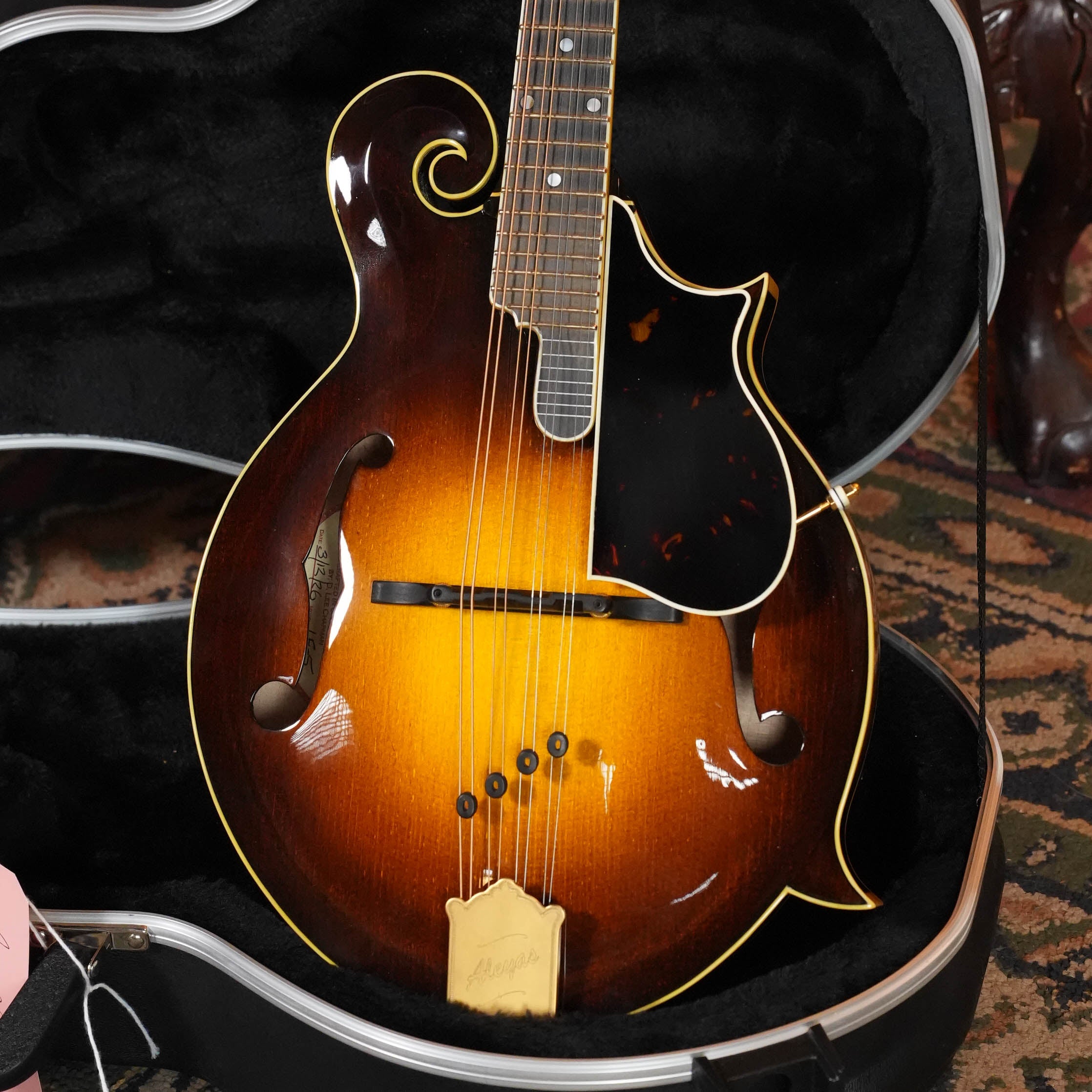 (Used) 2026 Aleyas Red Spruce/Maple F-Style Mandolin #0973