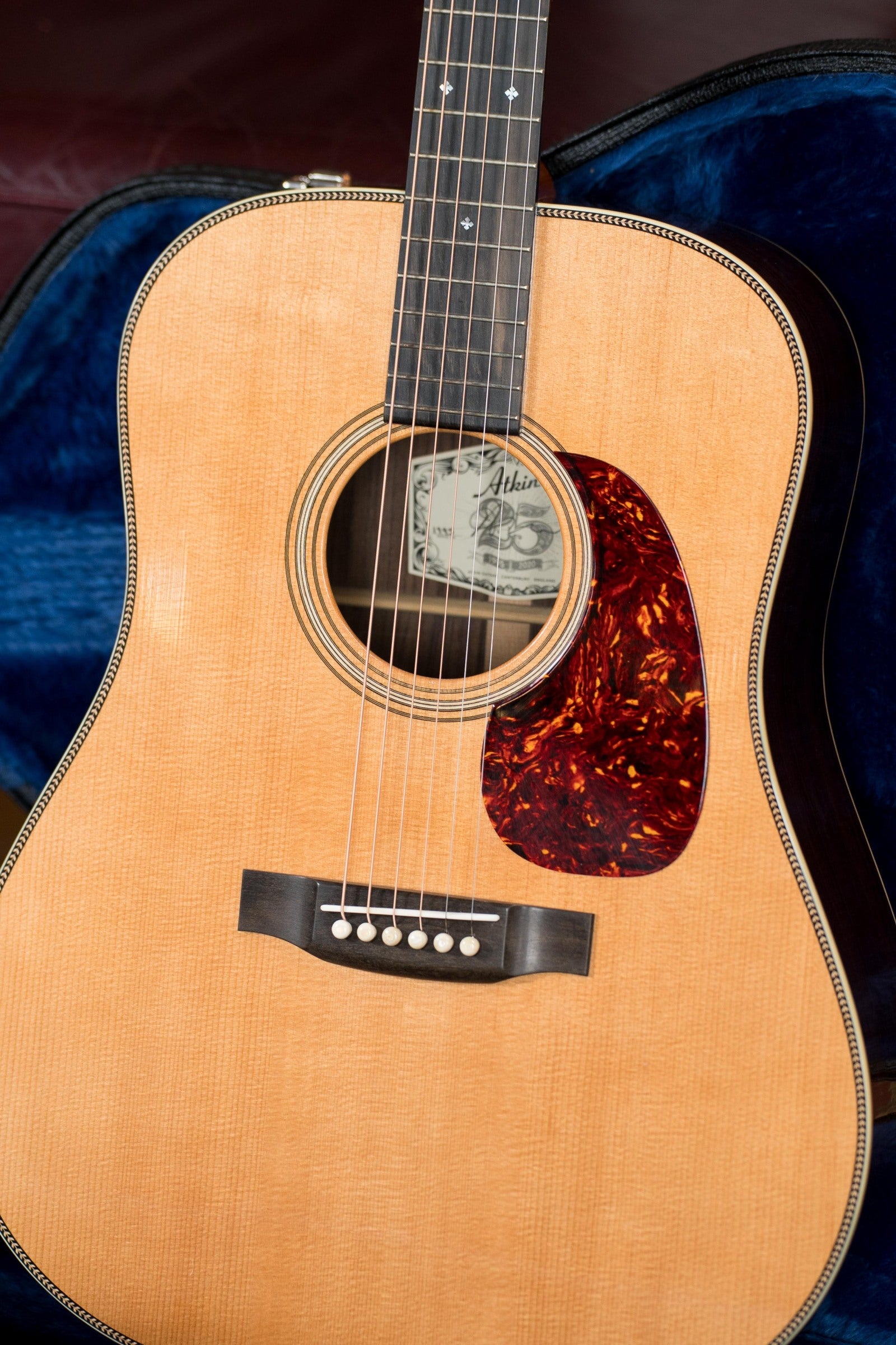 (Used) Atkin D37 Baked Sitka/Rosewood Dreadnought Acoustic Guitar with Aged Finish #1995