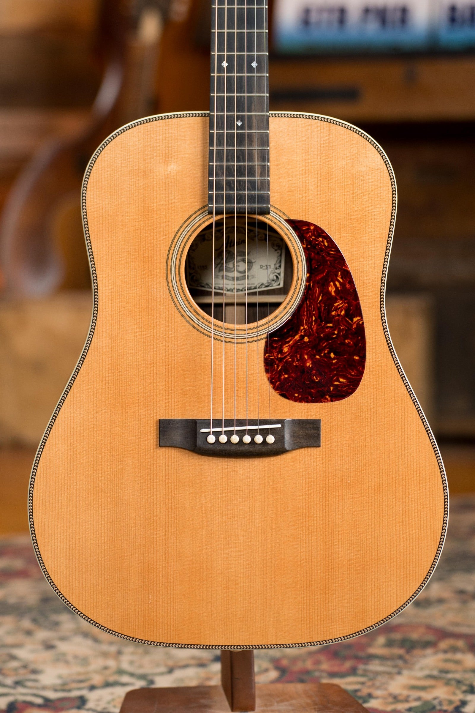 (Used) Atkin D37 Baked Sitka/Rosewood Dreadnought Acoustic Guitar with Aged Finish #1995