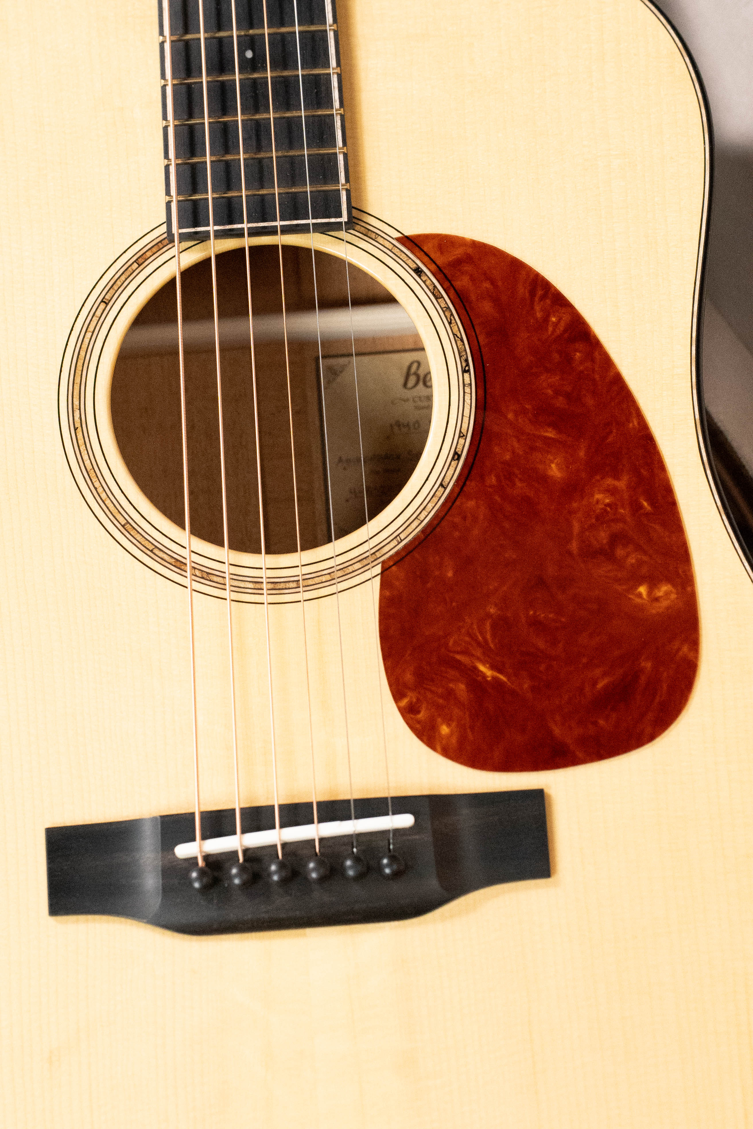 *Dread-Not Certified Used* Bedell 1940 Adirondack/Mahogany Dreadnought Guitar w/Pickup #5004