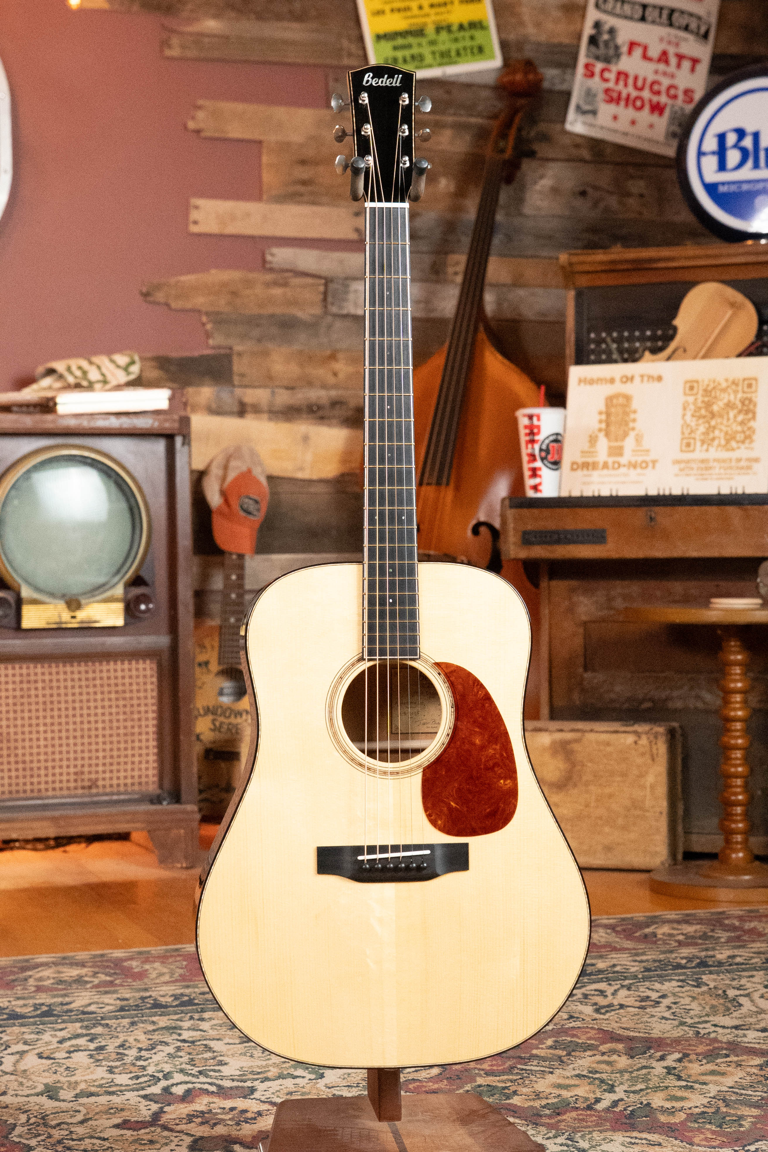 *Dread-Not Certified Used* Bedell 1940 Adirondack/Mahogany Dreadnought Guitar w/Pickup #5004