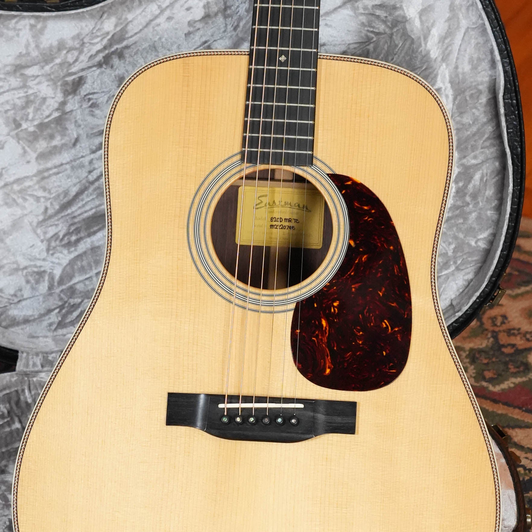 Pre-Owned) Eastman E20D-MR-TC Thermocured Adirondack/Madagascar Rosew