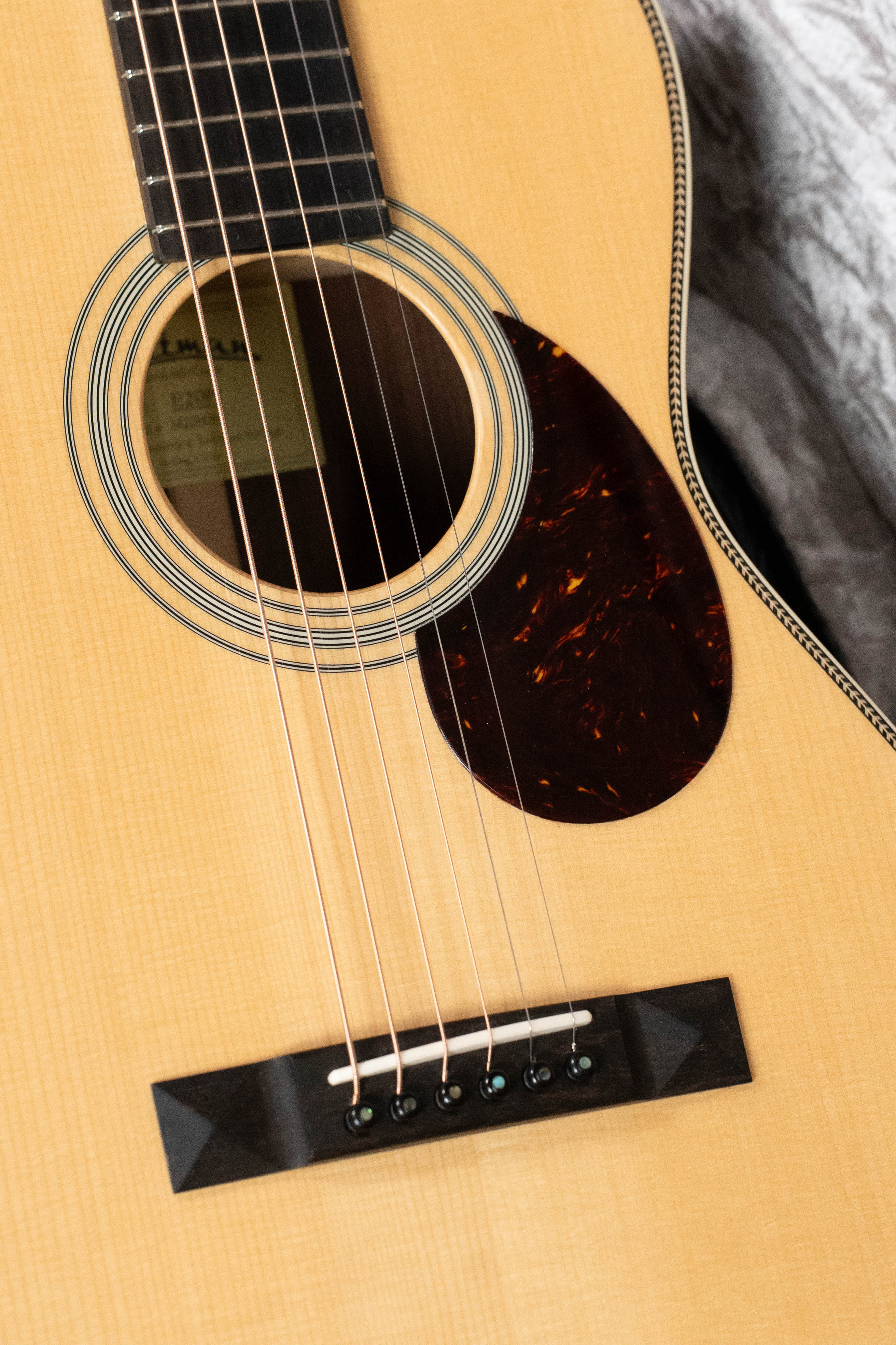 (Used) 2021 Eastman E20P Adirondack/Rosewood Parlor Guitar w/K&K Pickup #4283