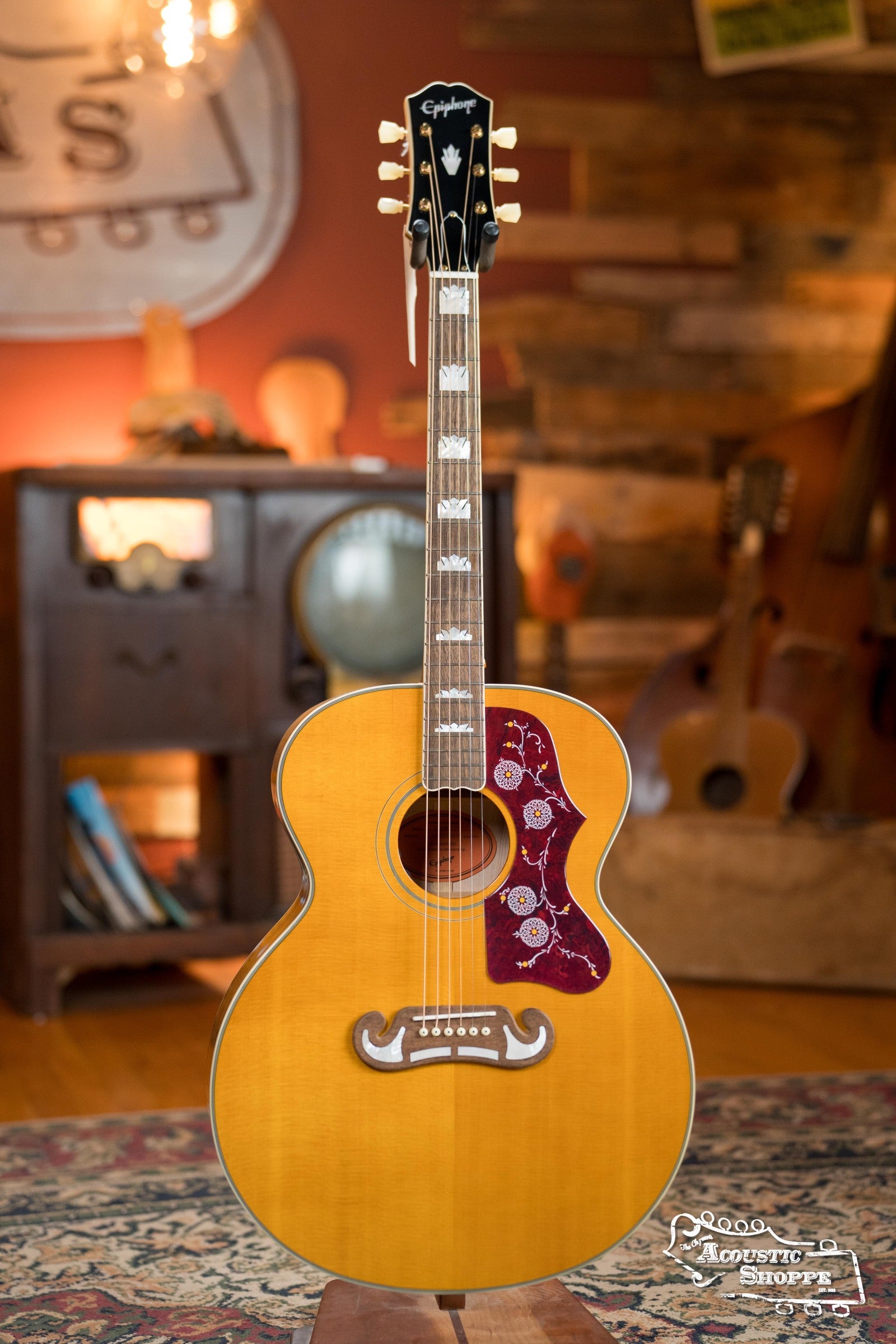 (Used) 2023 Epiphone J-200 Acoustic Guitar #6416