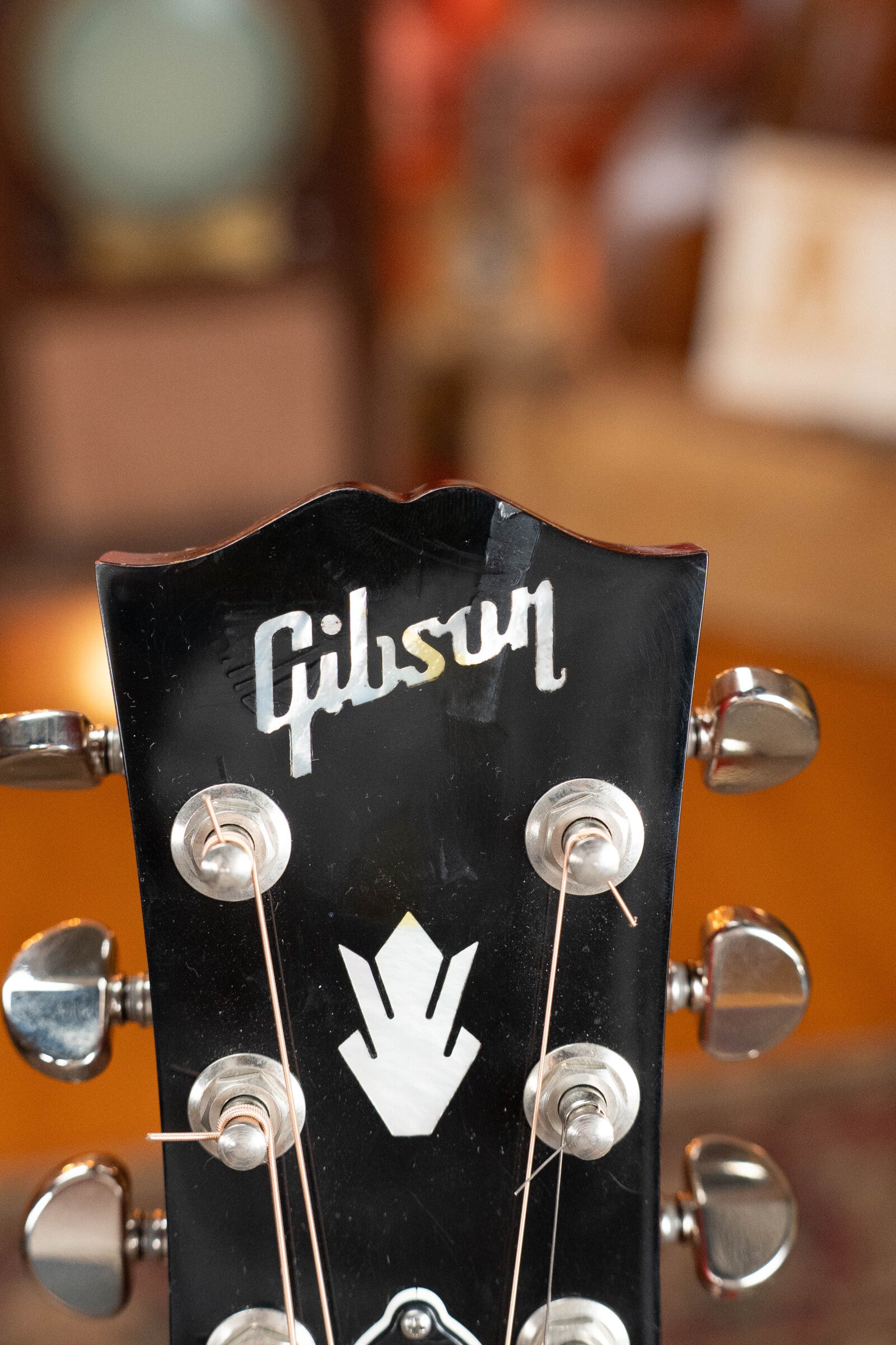 (Used) Gibson Hummingbird Original - Heritage Cherry Sunburst Dreadnought Guitar w/Pickup #0043