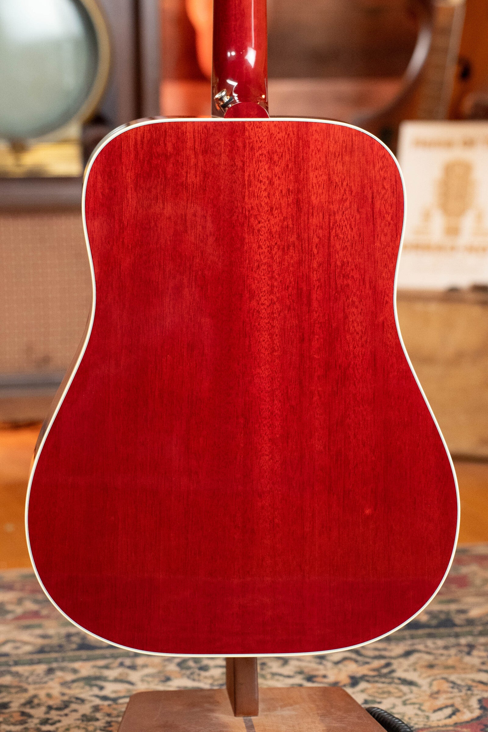 (Used) Gibson Hummingbird Original - Heritage Cherry Sunburst Dreadnought Guitar w/Pickup #0043