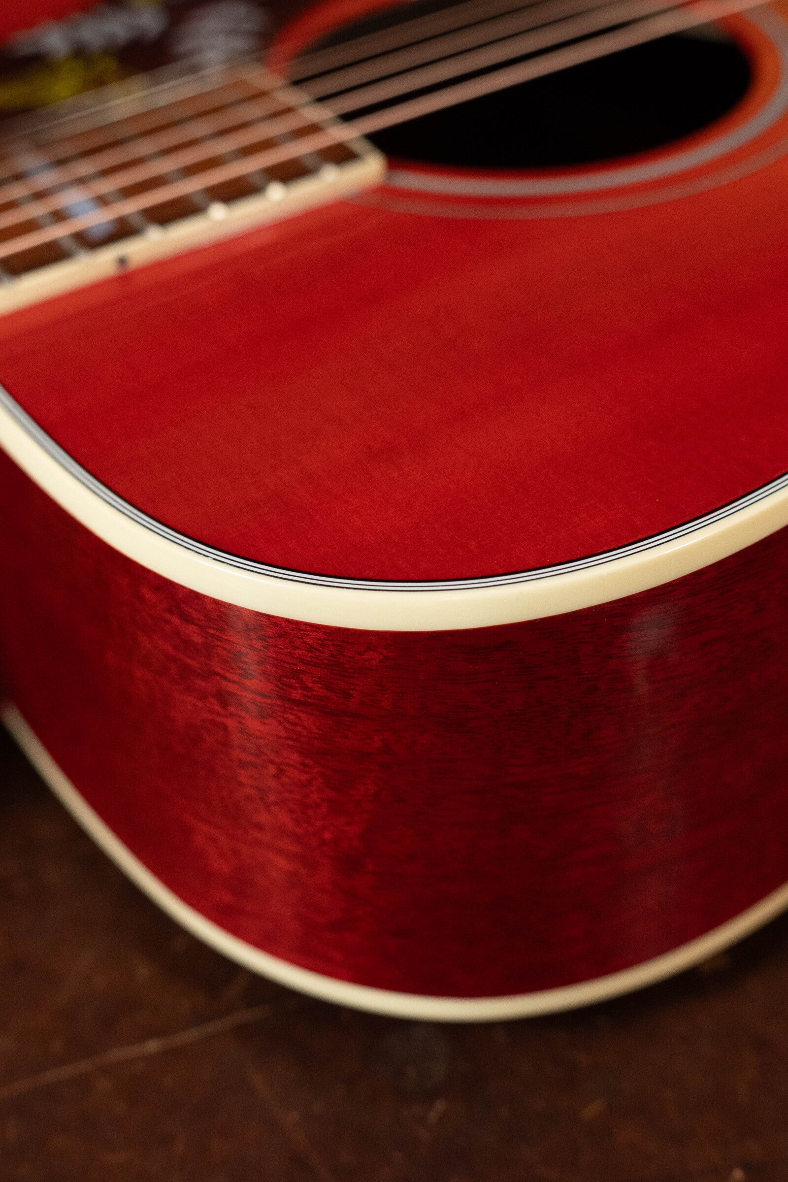 (Used) Gibson Hummingbird Original - Heritage Cherry Sunburst Dreadnought Guitar w/Pickup #0043
