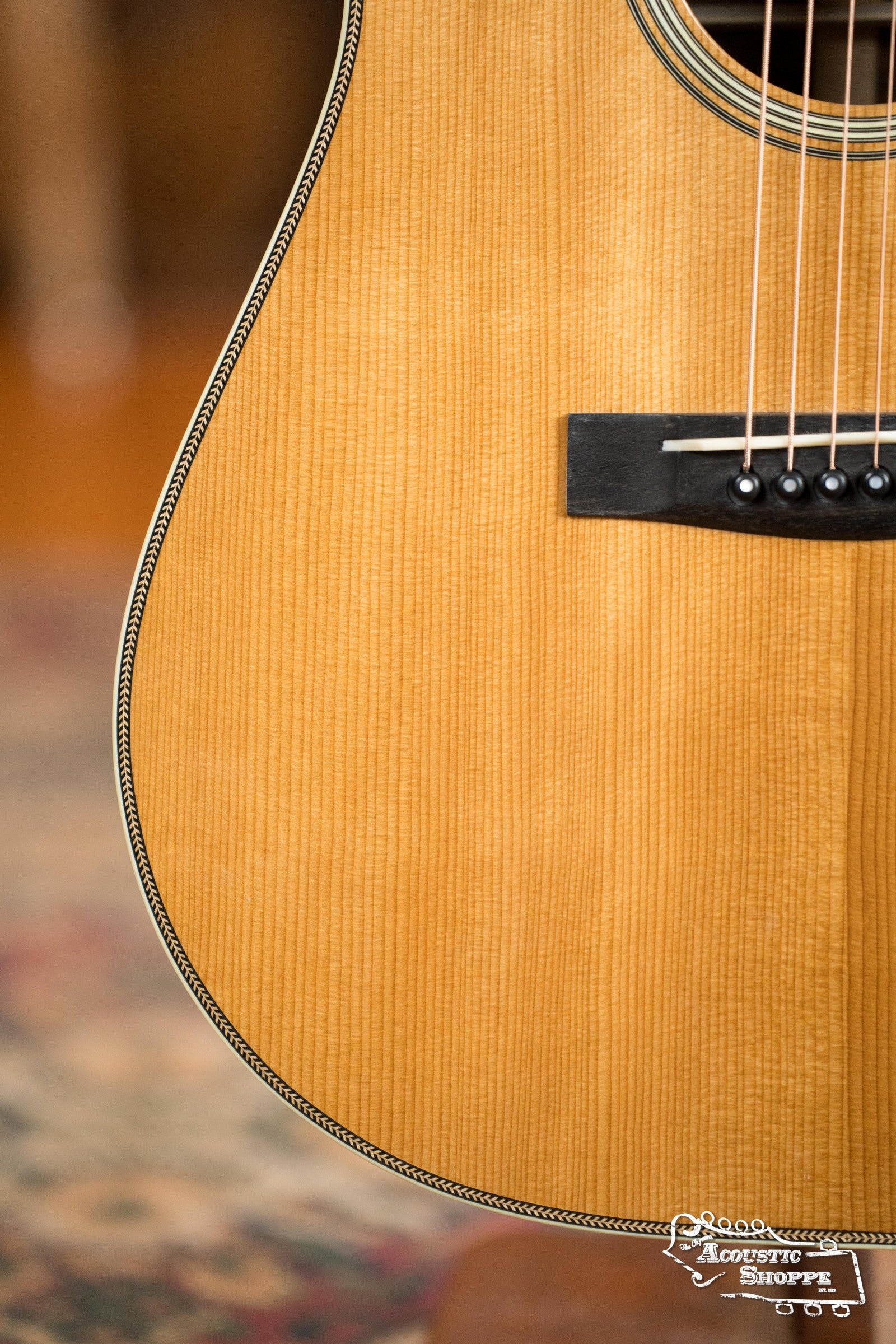 (Used) Huss & Dalton TDR Pilgrim Custom Torrified Adirondack Spruce/Brazilian Rosewood Dreadnought Acoustic Guitar #5357