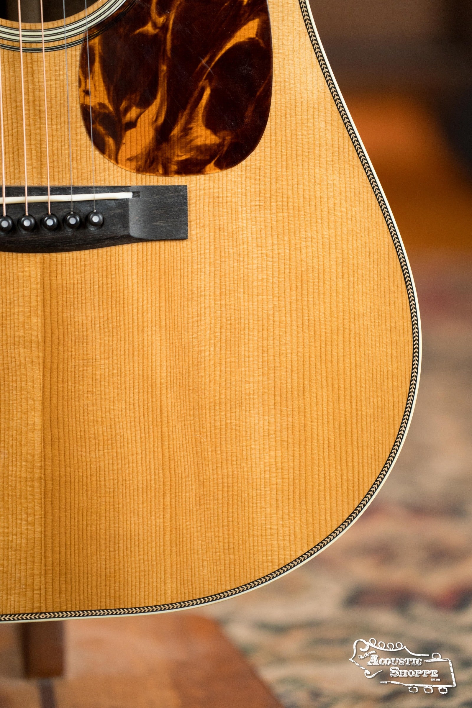 (Used) Huss & Dalton TDR Pilgrim Custom Torrified Adirondack Spruce/Brazilian Rosewood Dreadnought Acoustic Guitar #5357