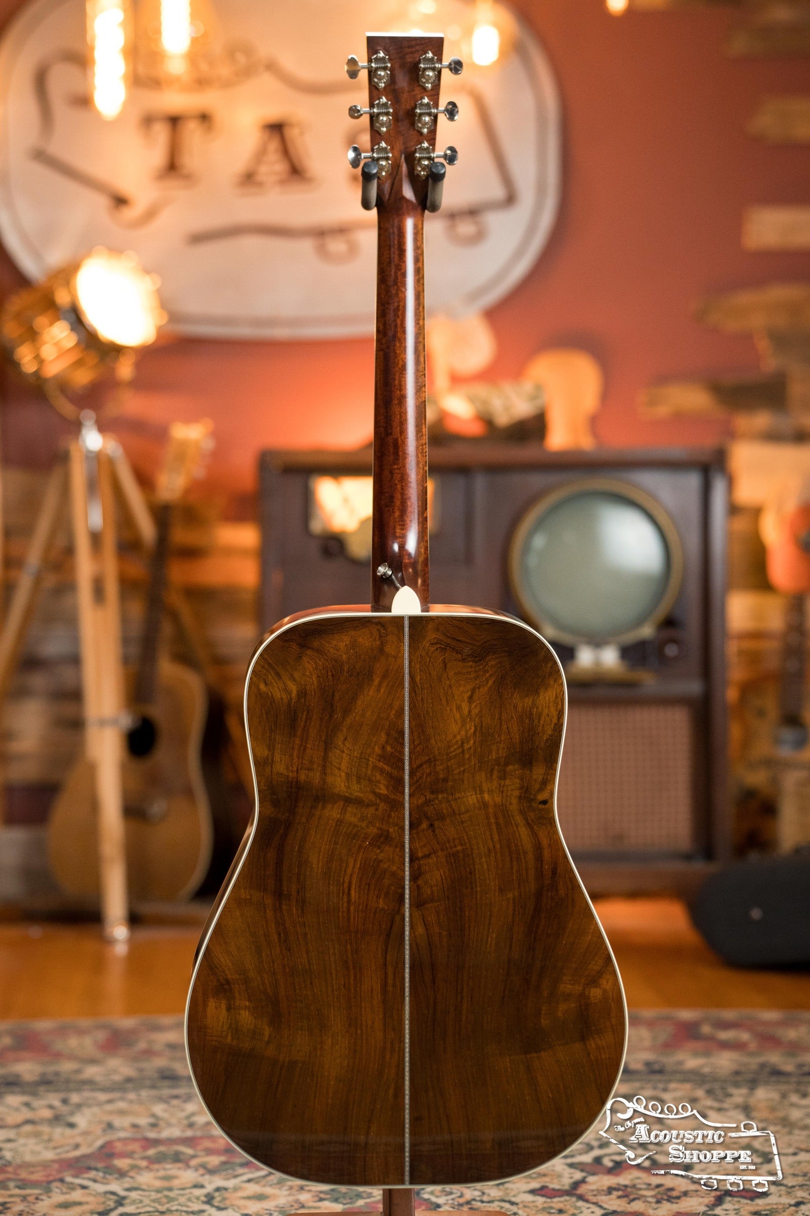 (Used) Huss & Dalton TDR Pilgrim Custom Torrified Adirondack Spruce/Brazilian Rosewood Dreadnought Acoustic Guitar #5357