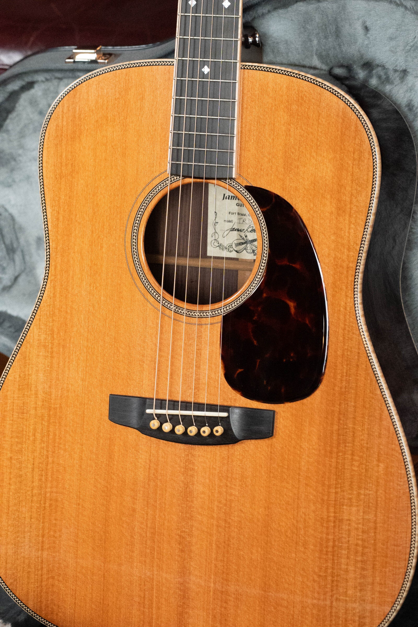 (Used) James Goodall TRD7192 Master Grade Redwood/Indian Rosewood Dreadnought Guitar w/Pickup #7192